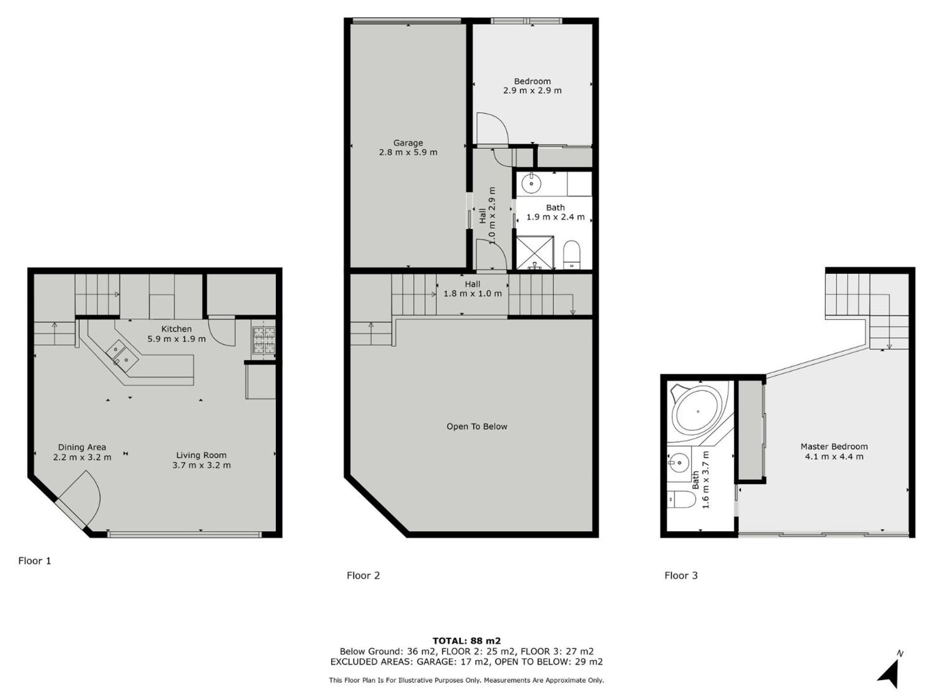 Khione 6 Modern 2 bedroom Townhouse