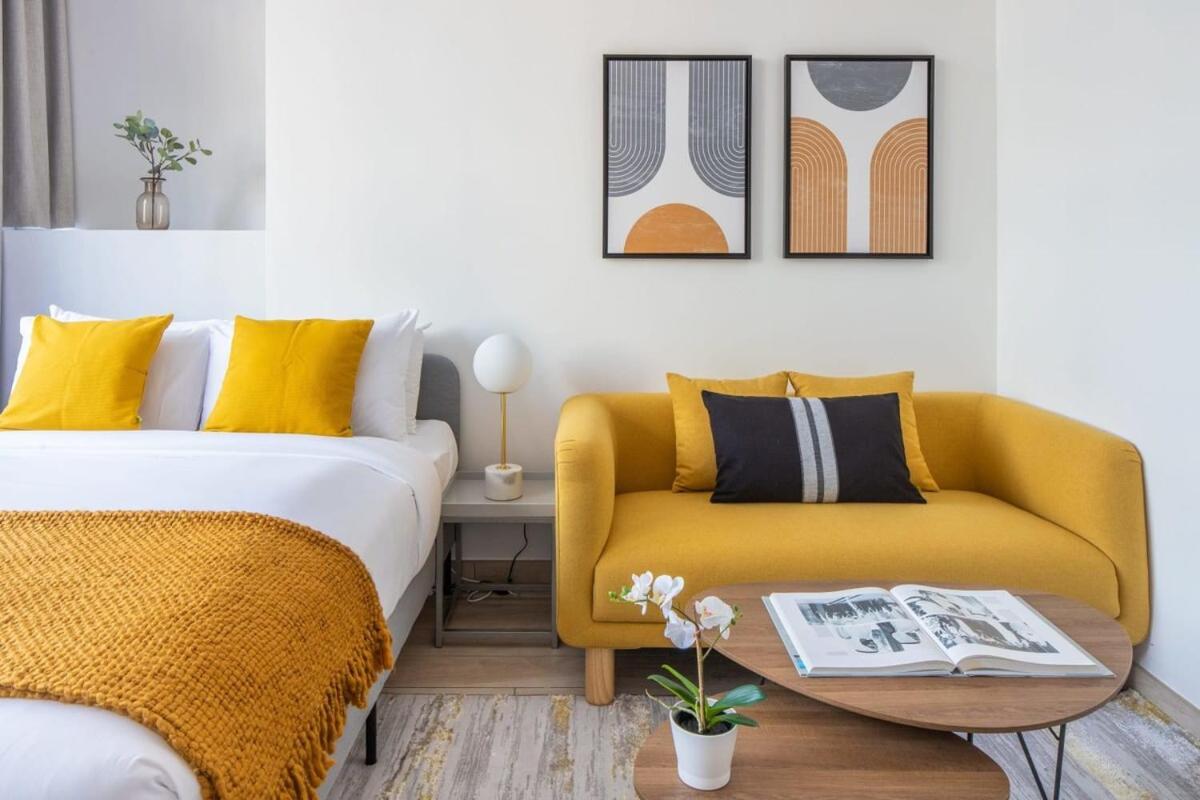 Silkhaus modern furnished studio in DIFC center with balcony