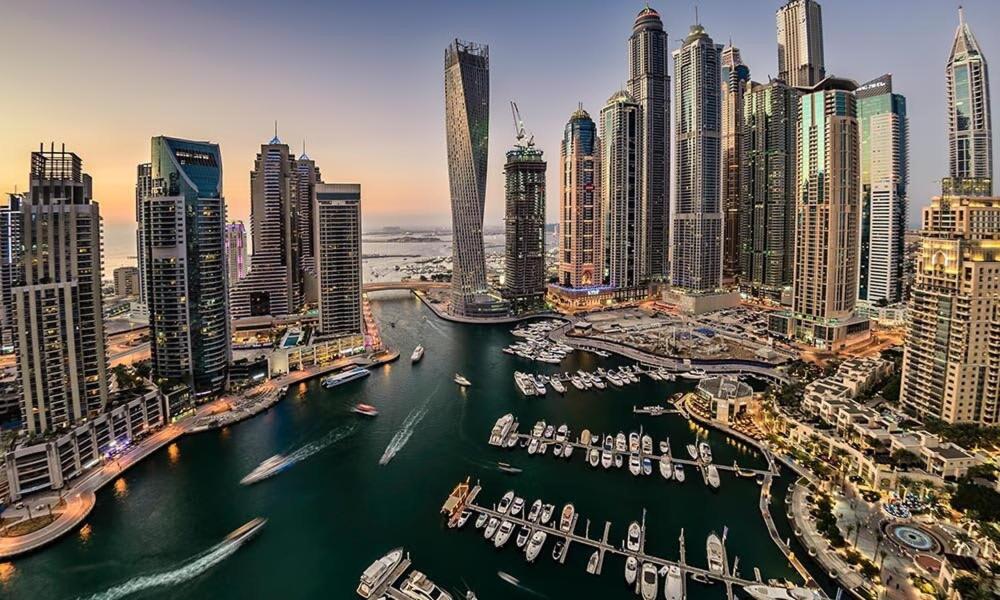 Silkhaus Dubai Marina modern tower 1BDR on high floor