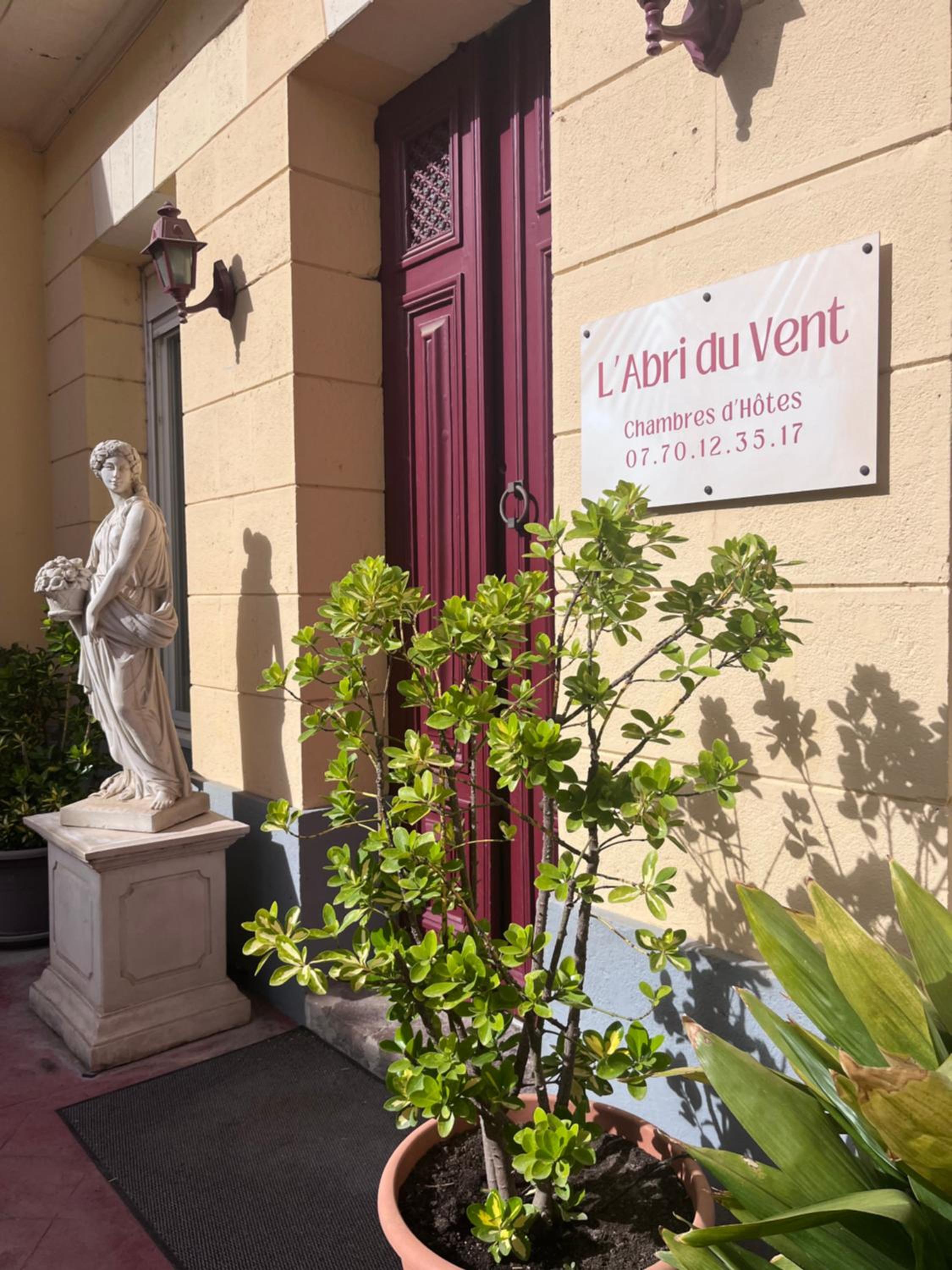Abri du vent, chambres et appartements