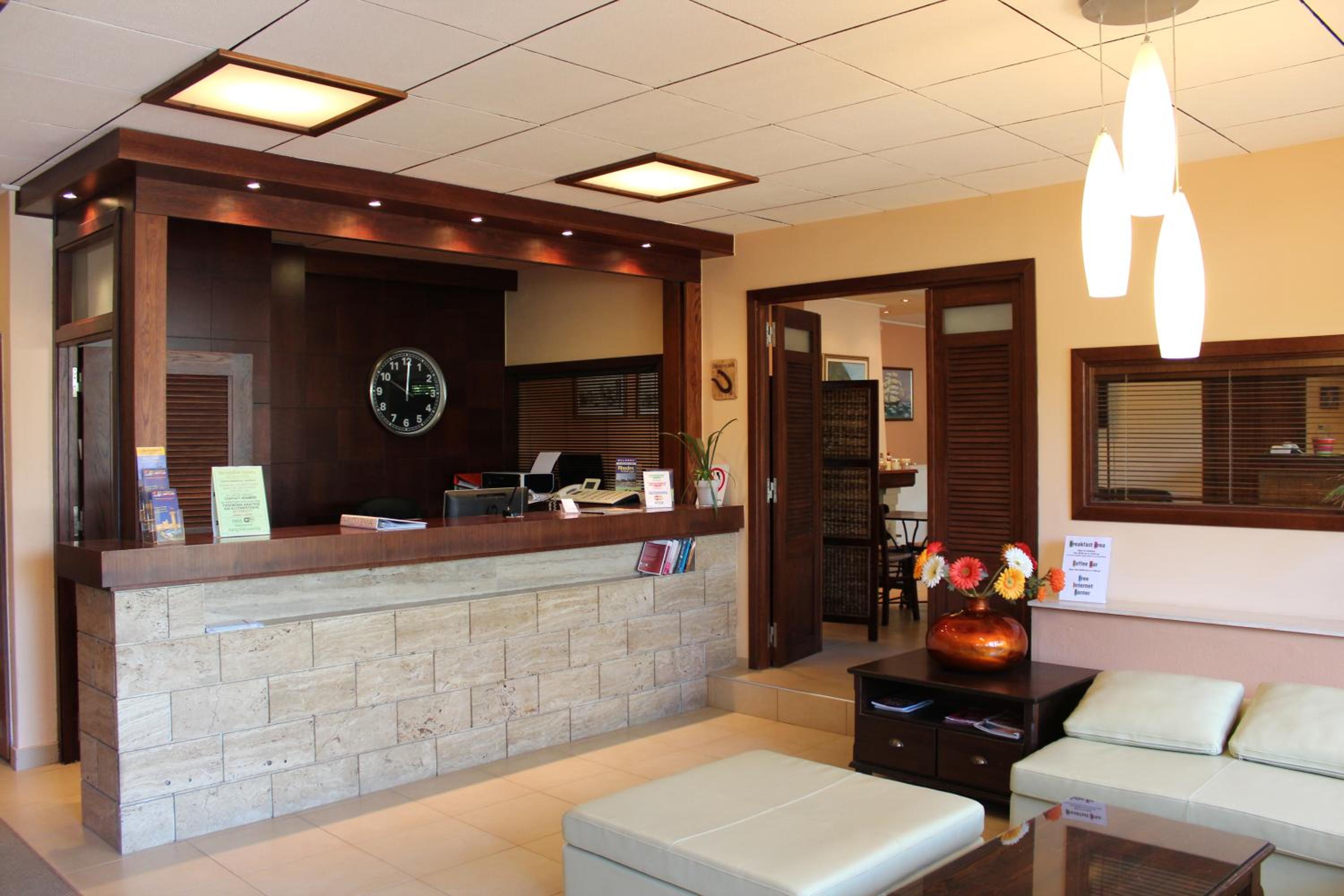 hotel reception
