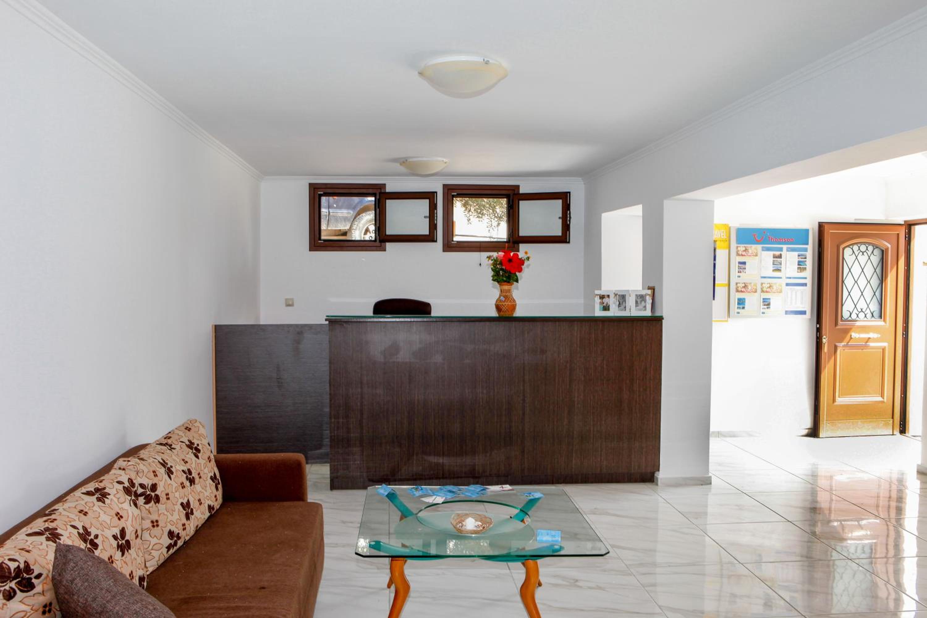 hotel reception
