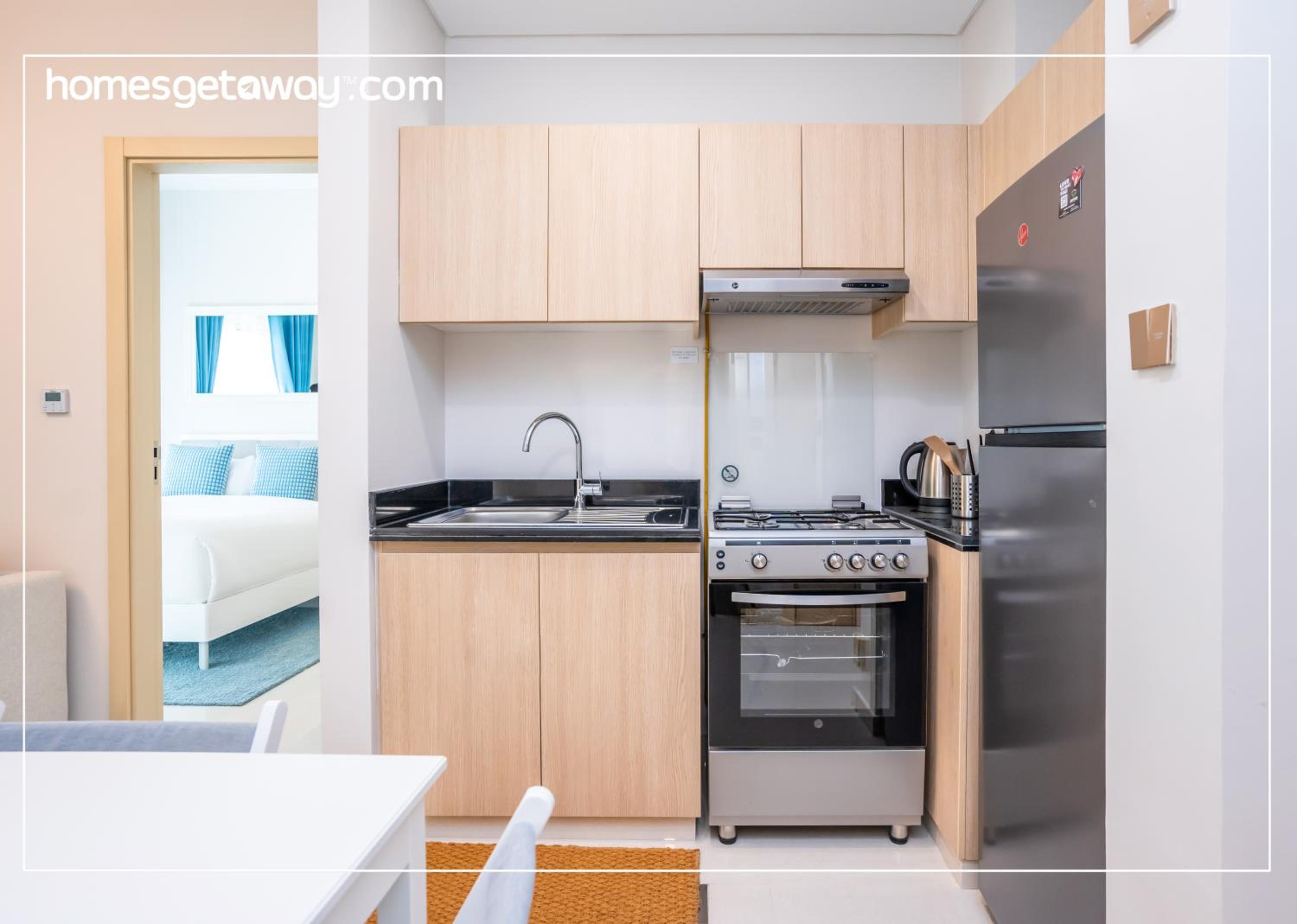 Homesgetaway - Elegant 2BRApt In Navitas A Damac Hills 2