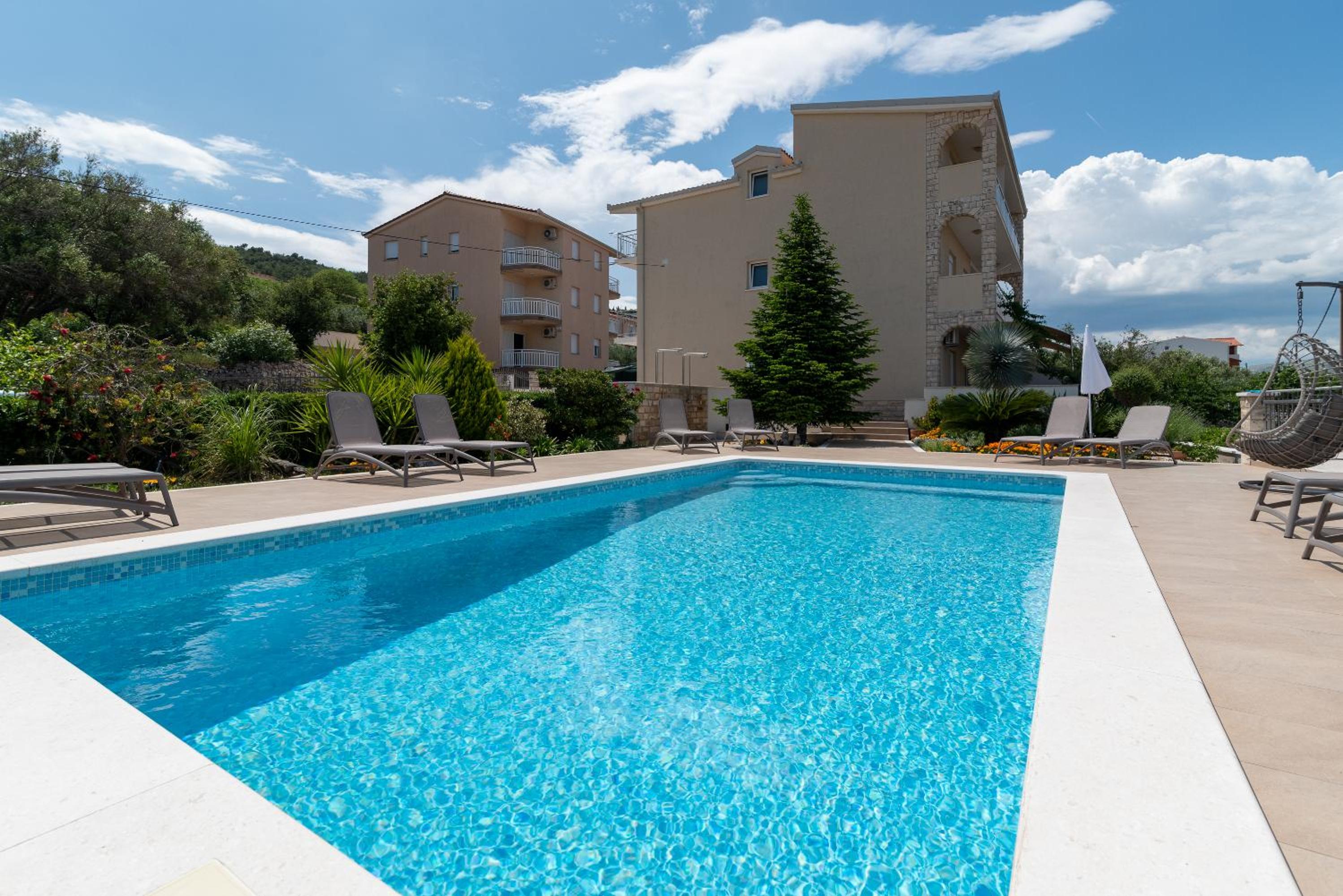 Apartments Brico - Heated Pool view 3