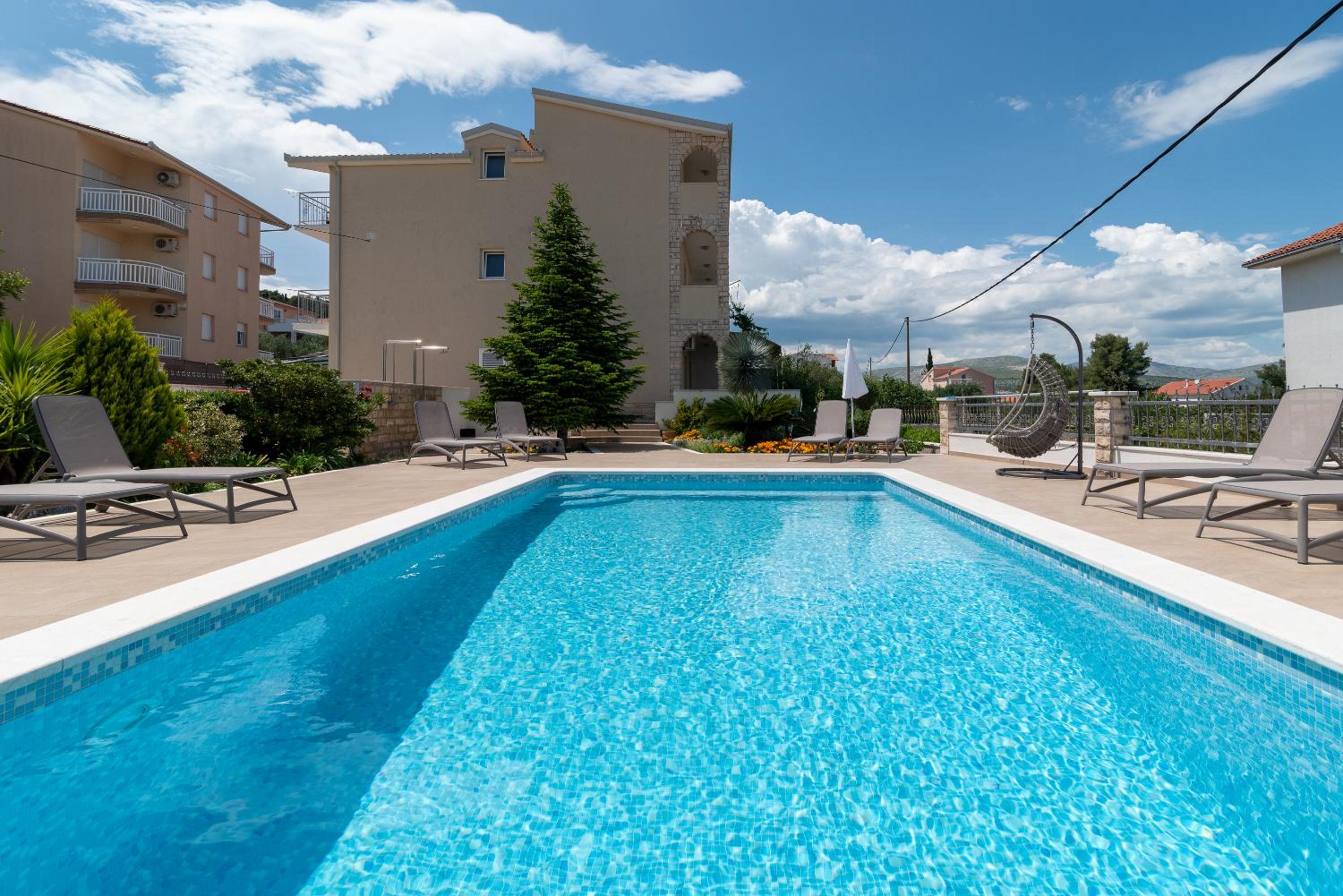 Apartments Brico - Heated Pool view 2