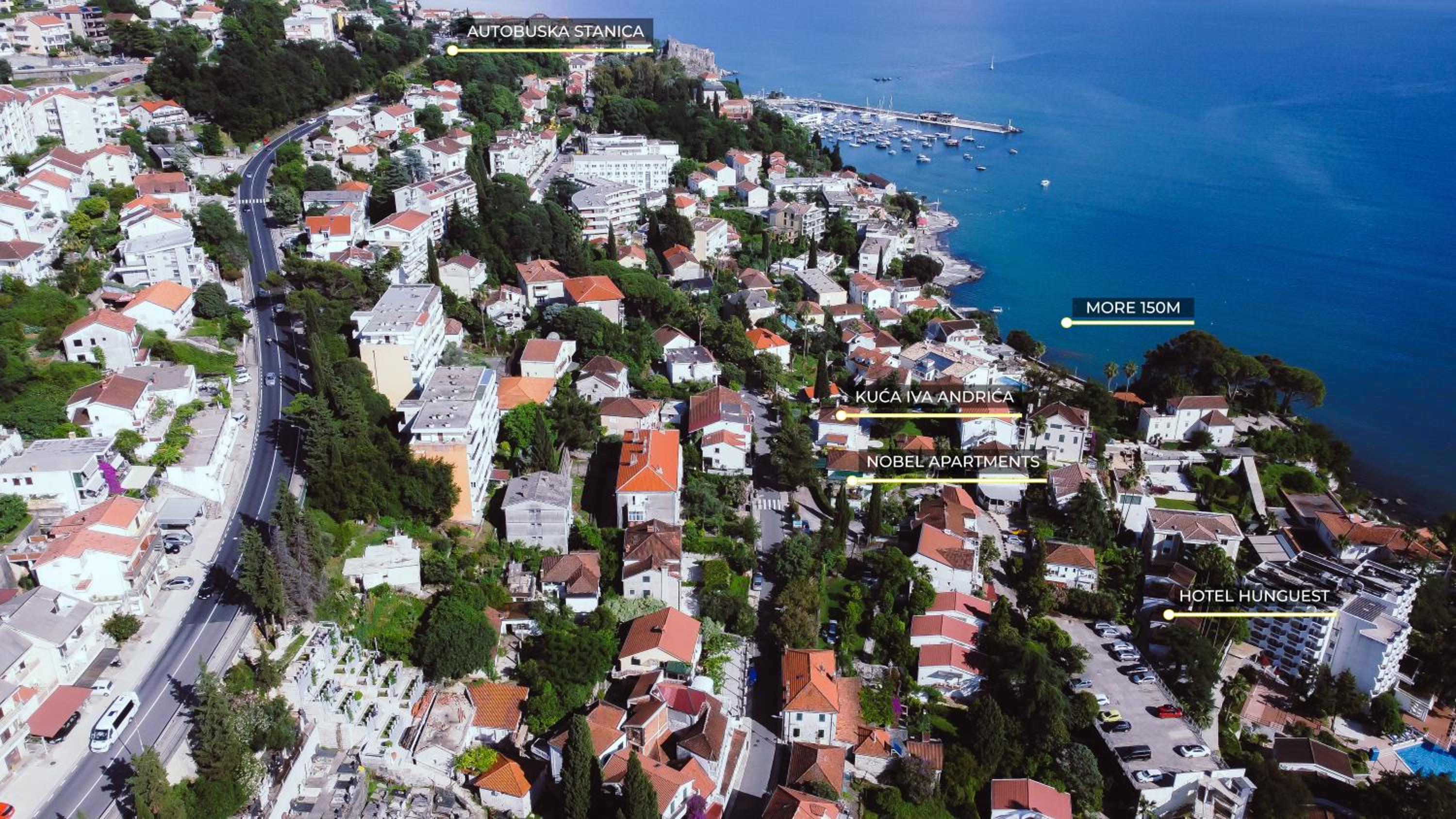 Nobel Apartments Herceg Novi view 2