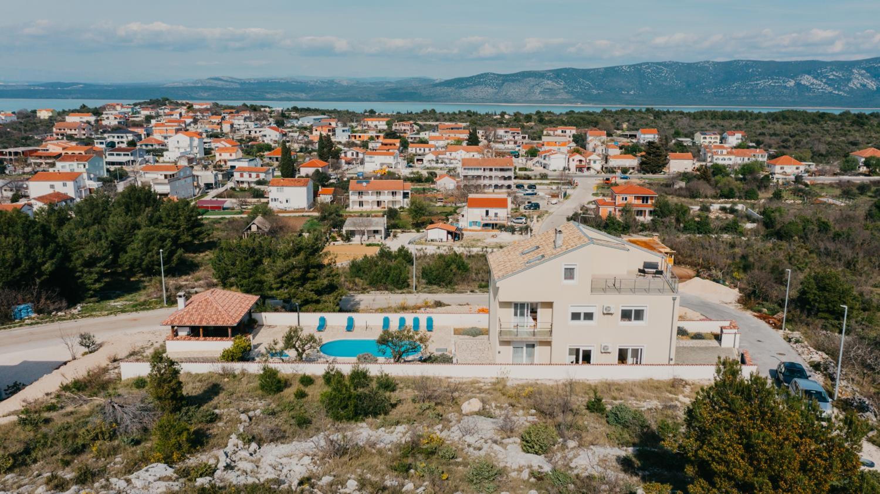 Villa Branka with pool view 3
