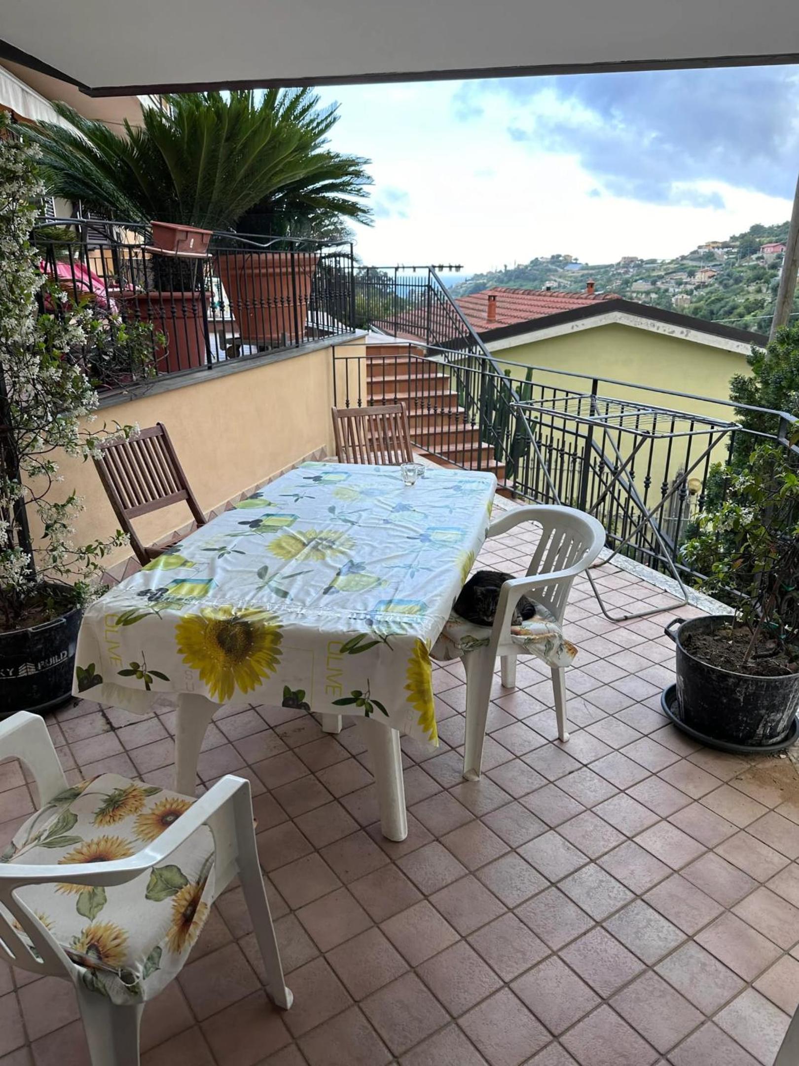 2 bedrooms house with terrace and wifi at Sanremo 2 km away from the beach view 5