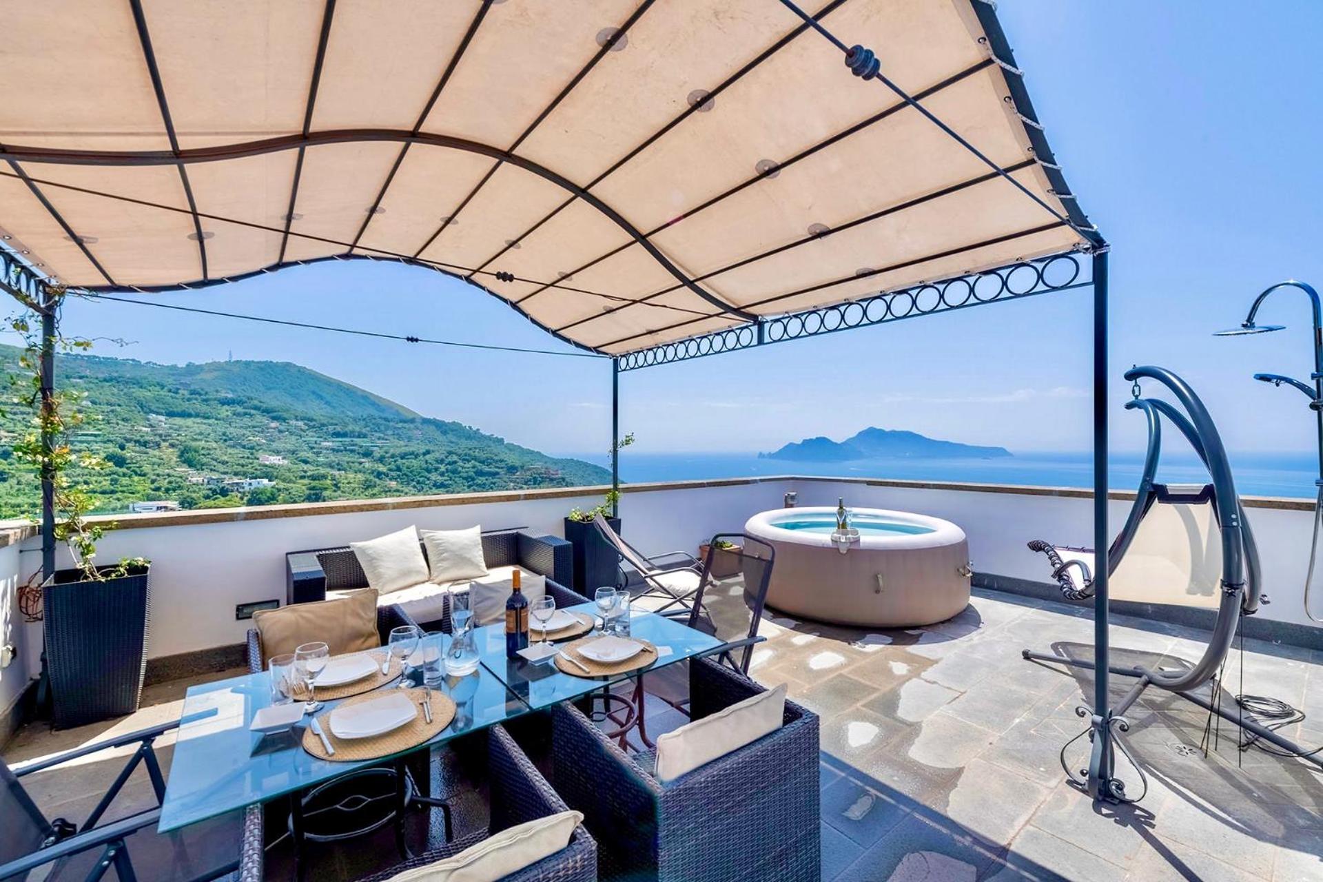 Torre e Jacuzzi vista mare - Terrazza Panoramica photo 5