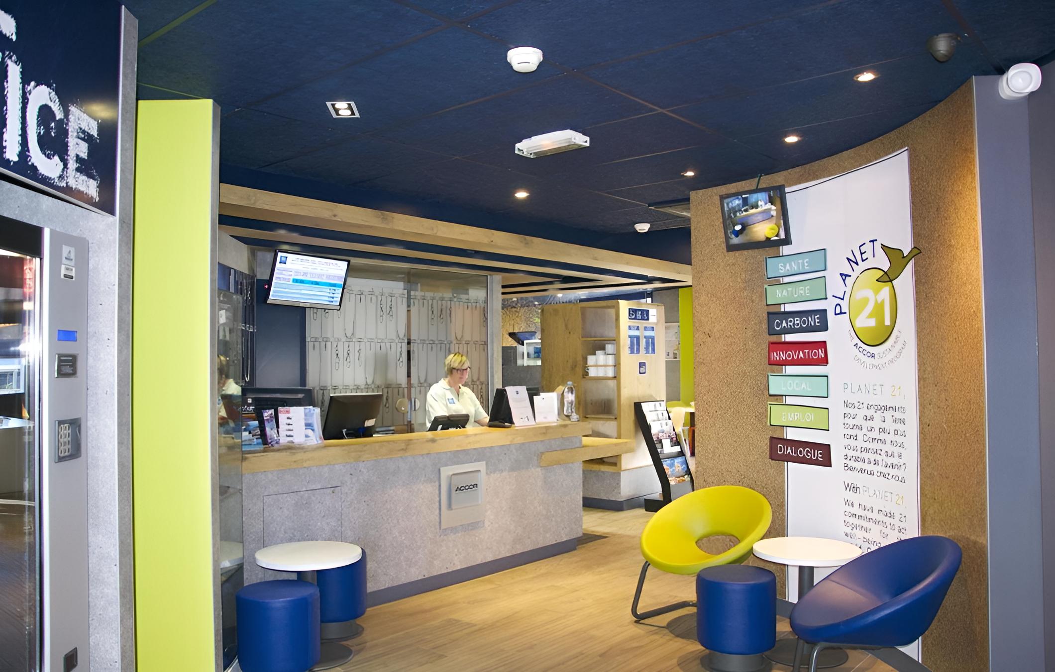 hotel reception