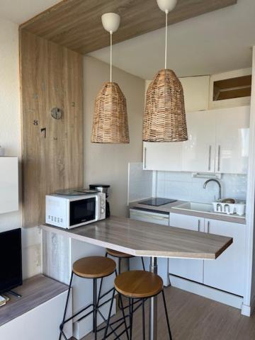 Studio Cabine Vue mer et Port
