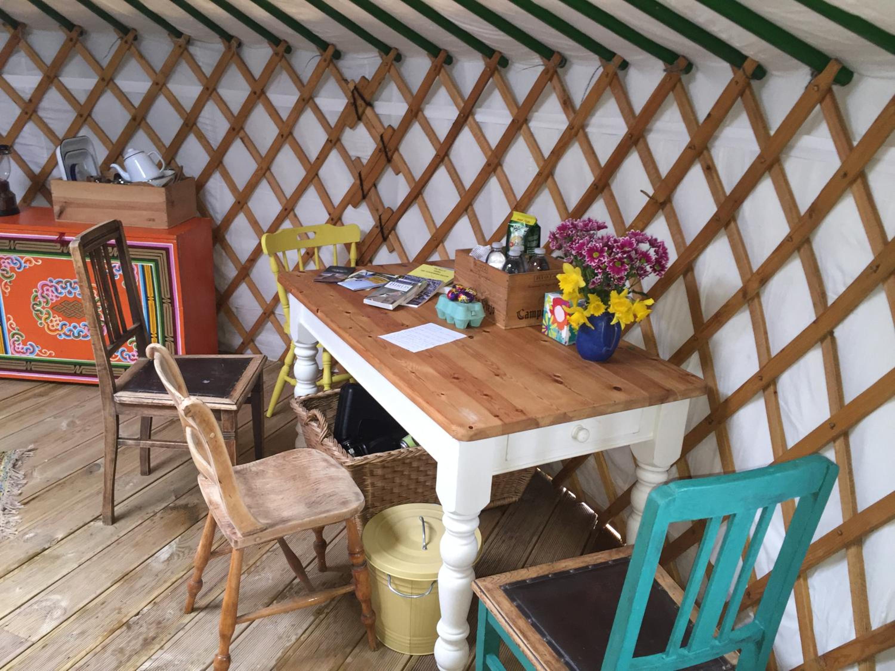 The Yurt view 4
