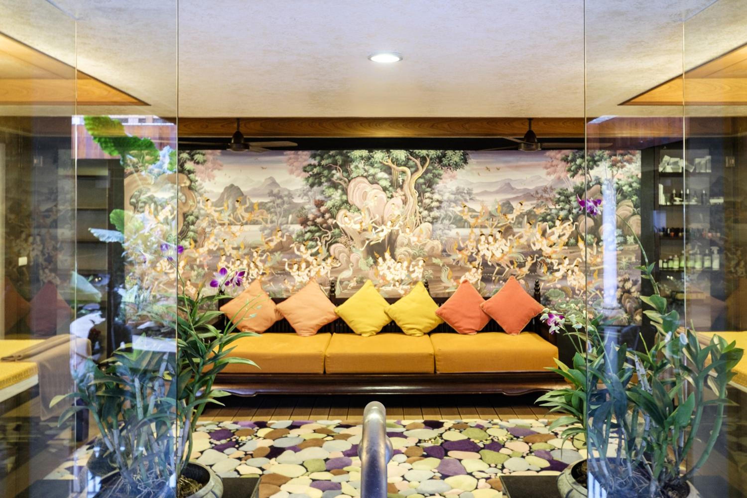 hotel reception