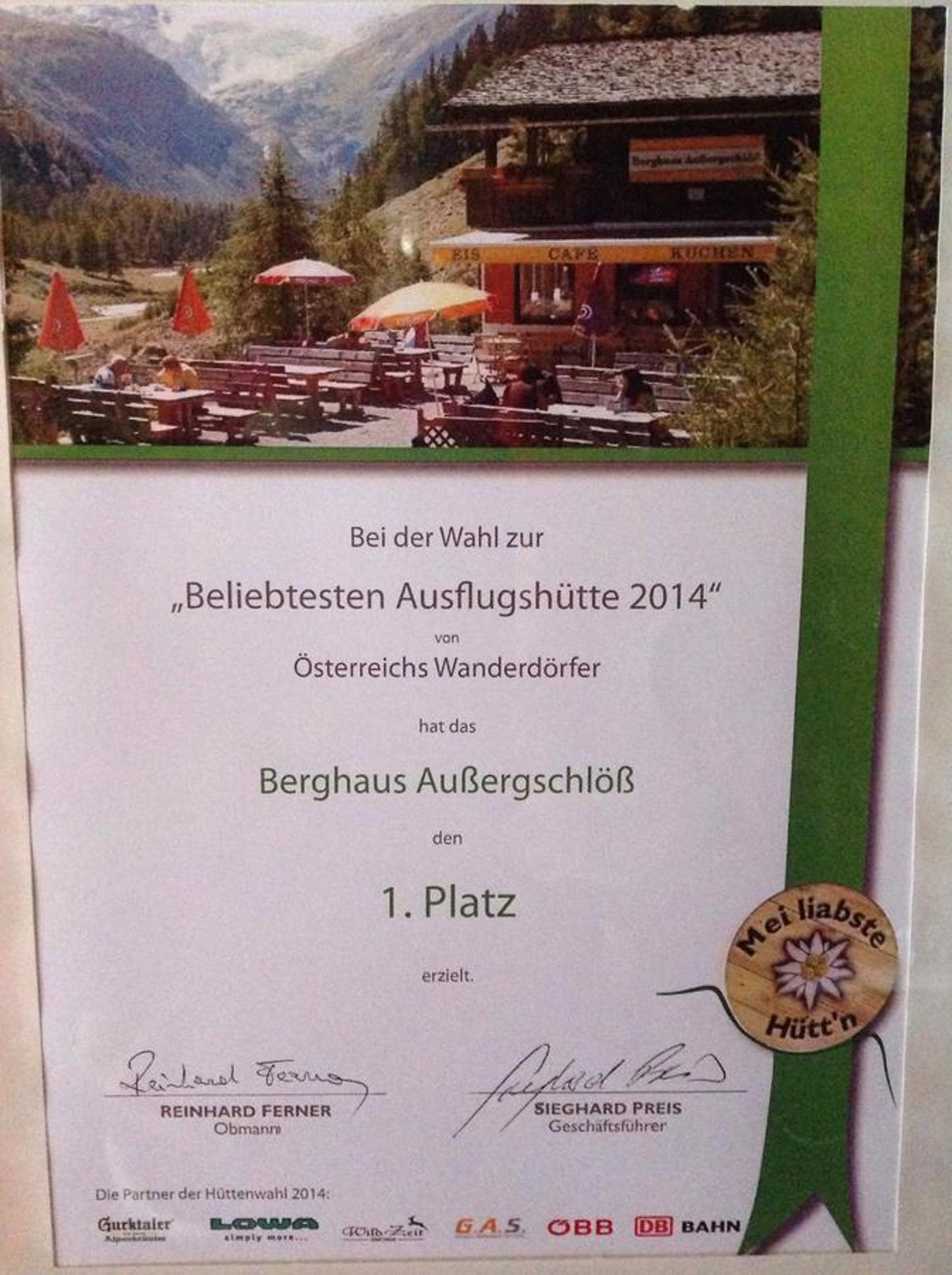 Berghaus Außergschlöß
