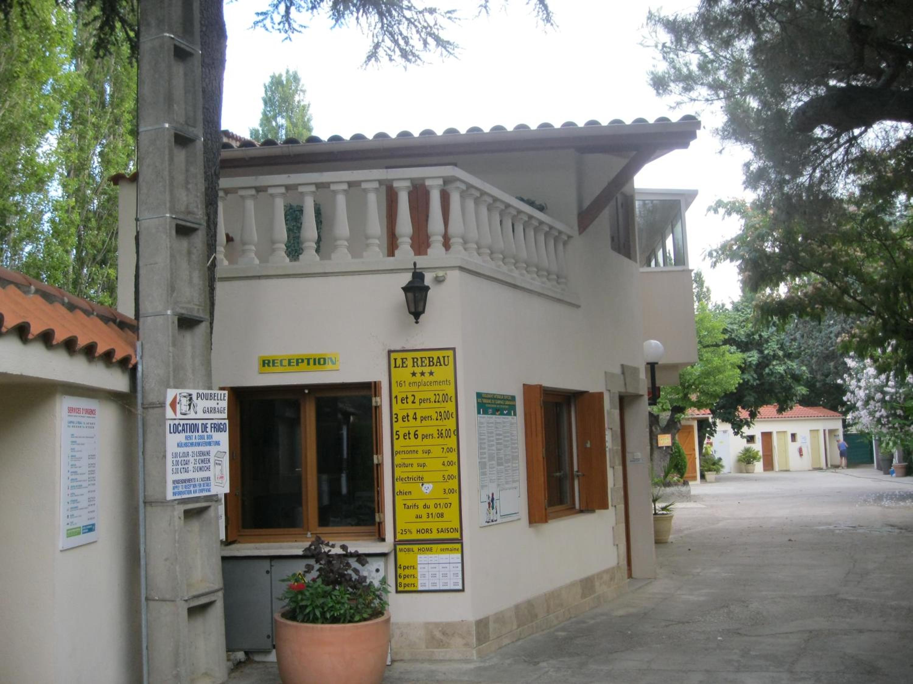Camping Le Rebau