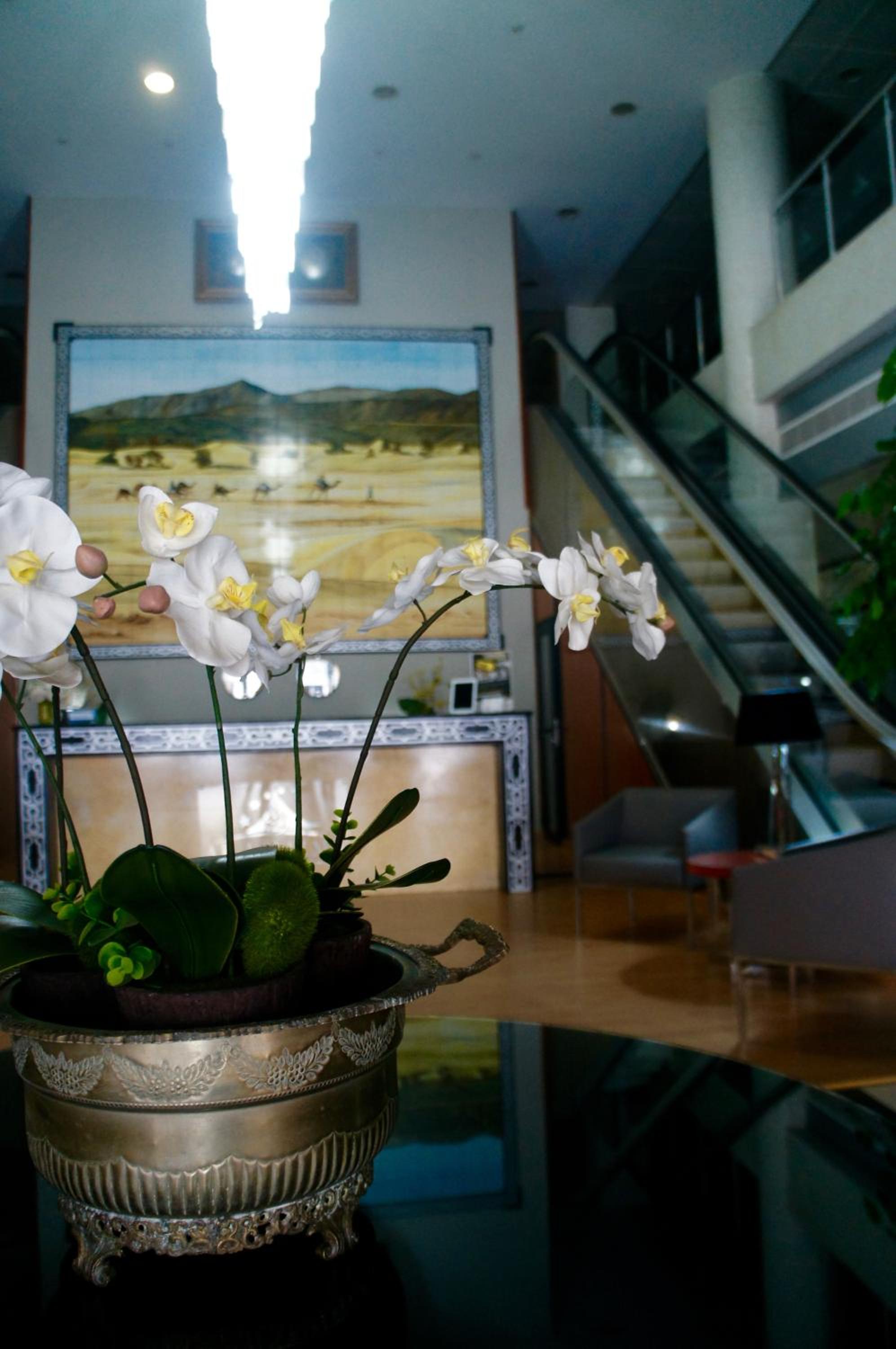 hotel reception