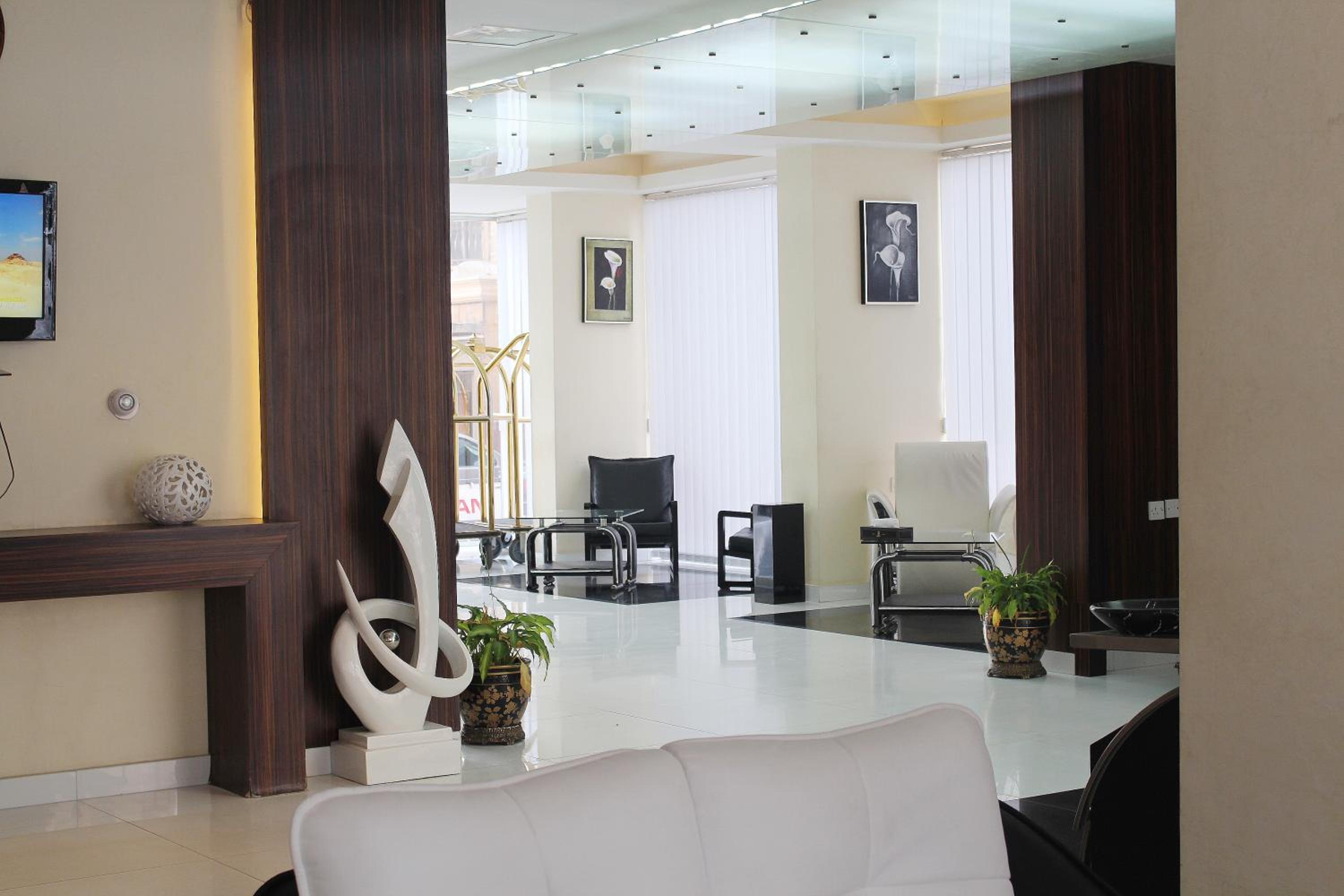 hotel reception
