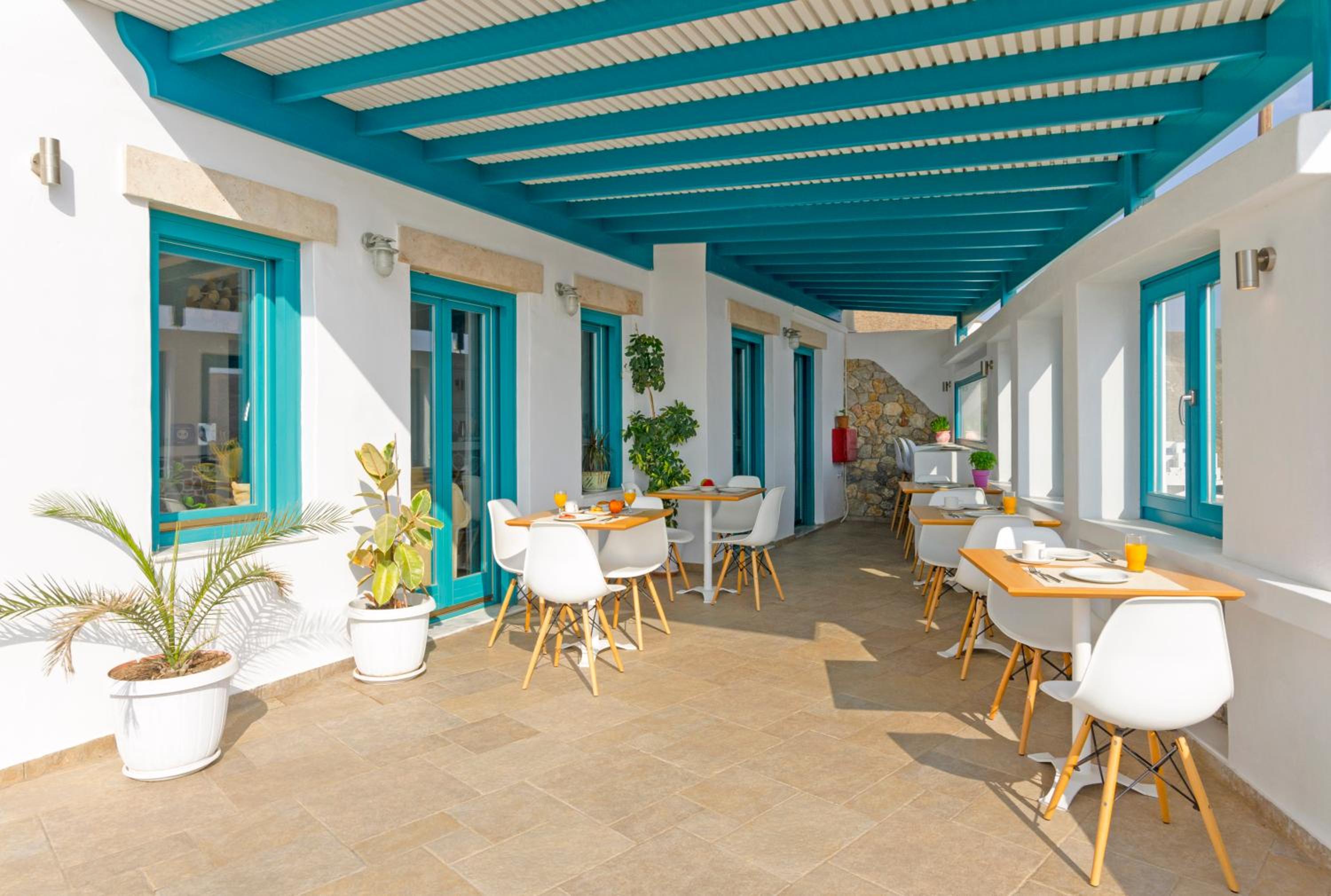 outdoor BBQ area