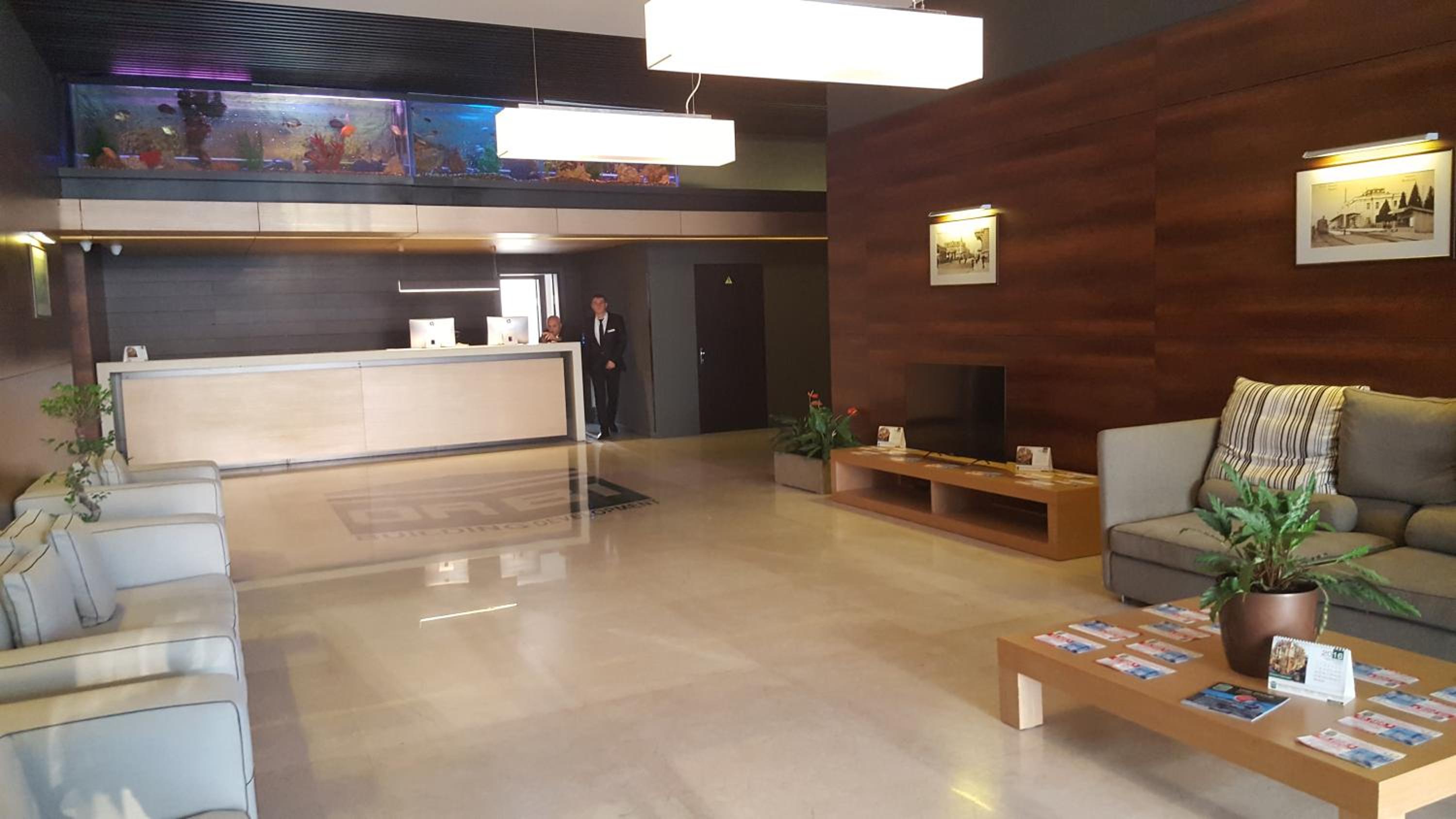 hotel reception