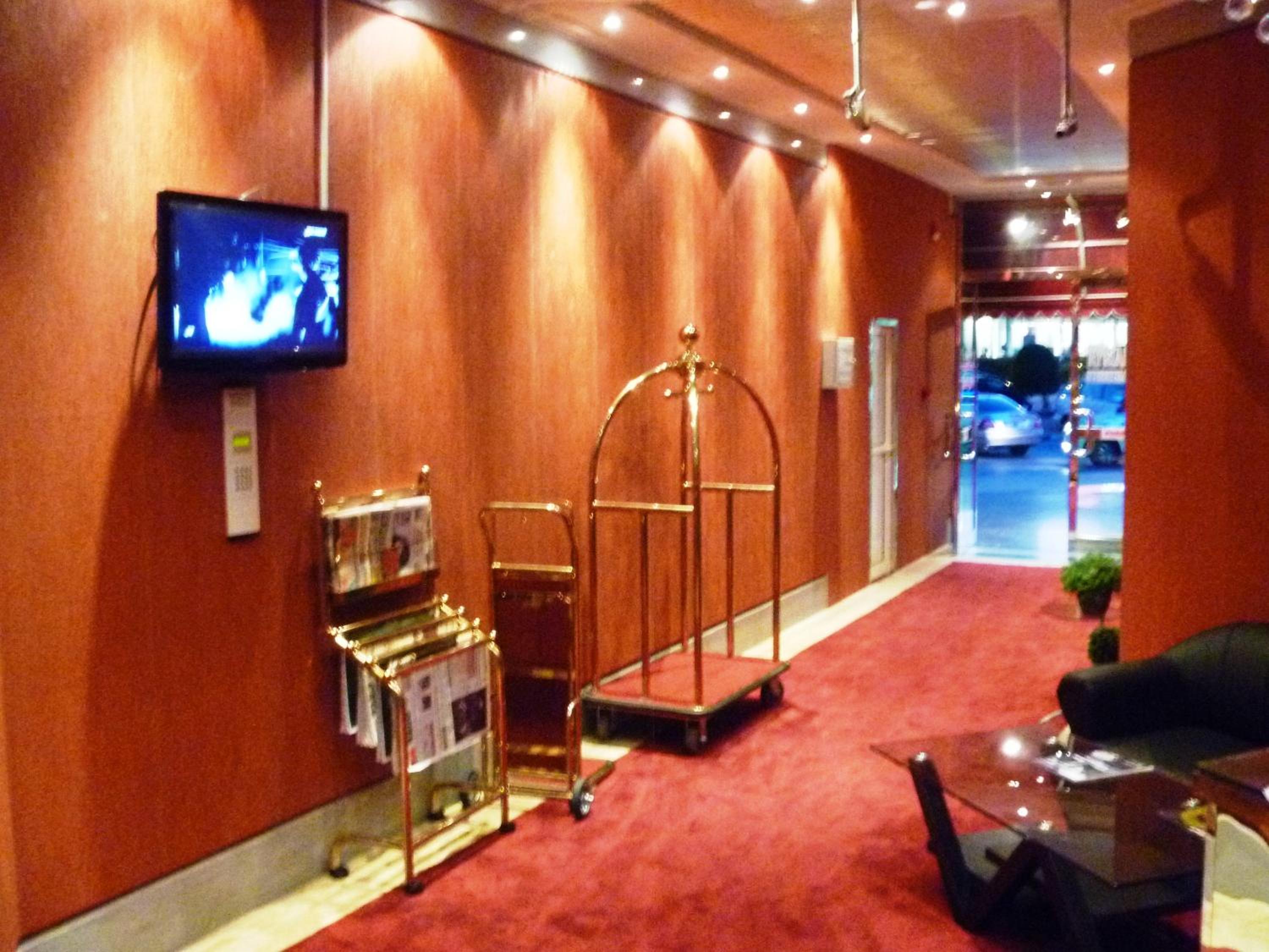 hotel reception
