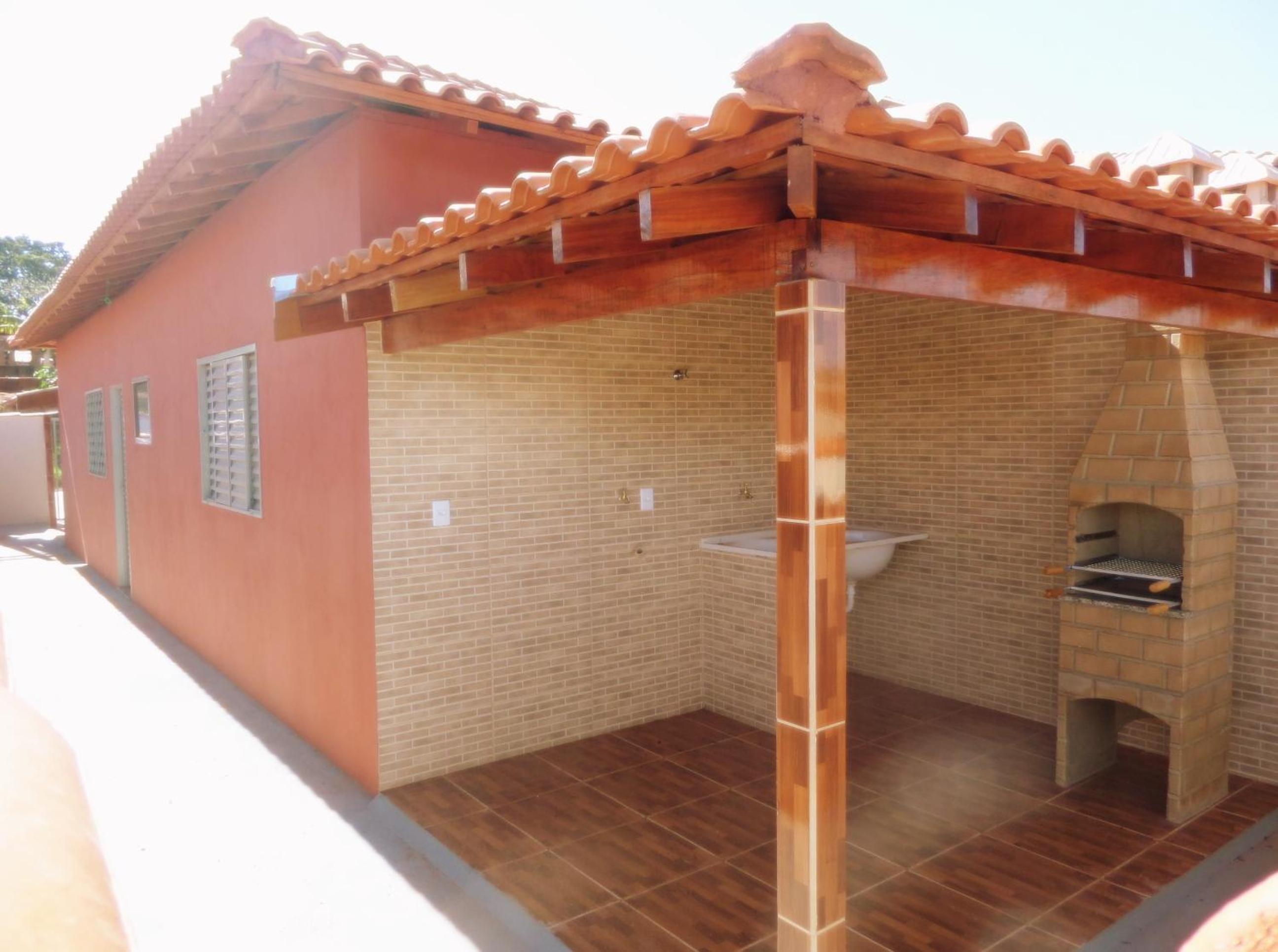 outdoor BBQ area