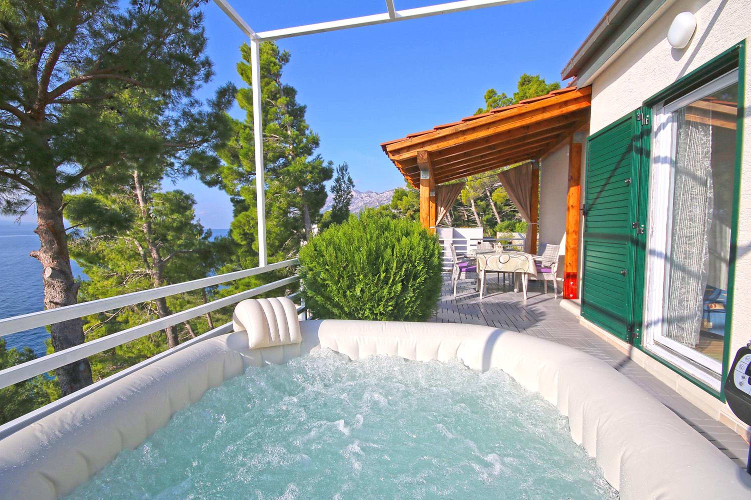 Brela Beach house view 4