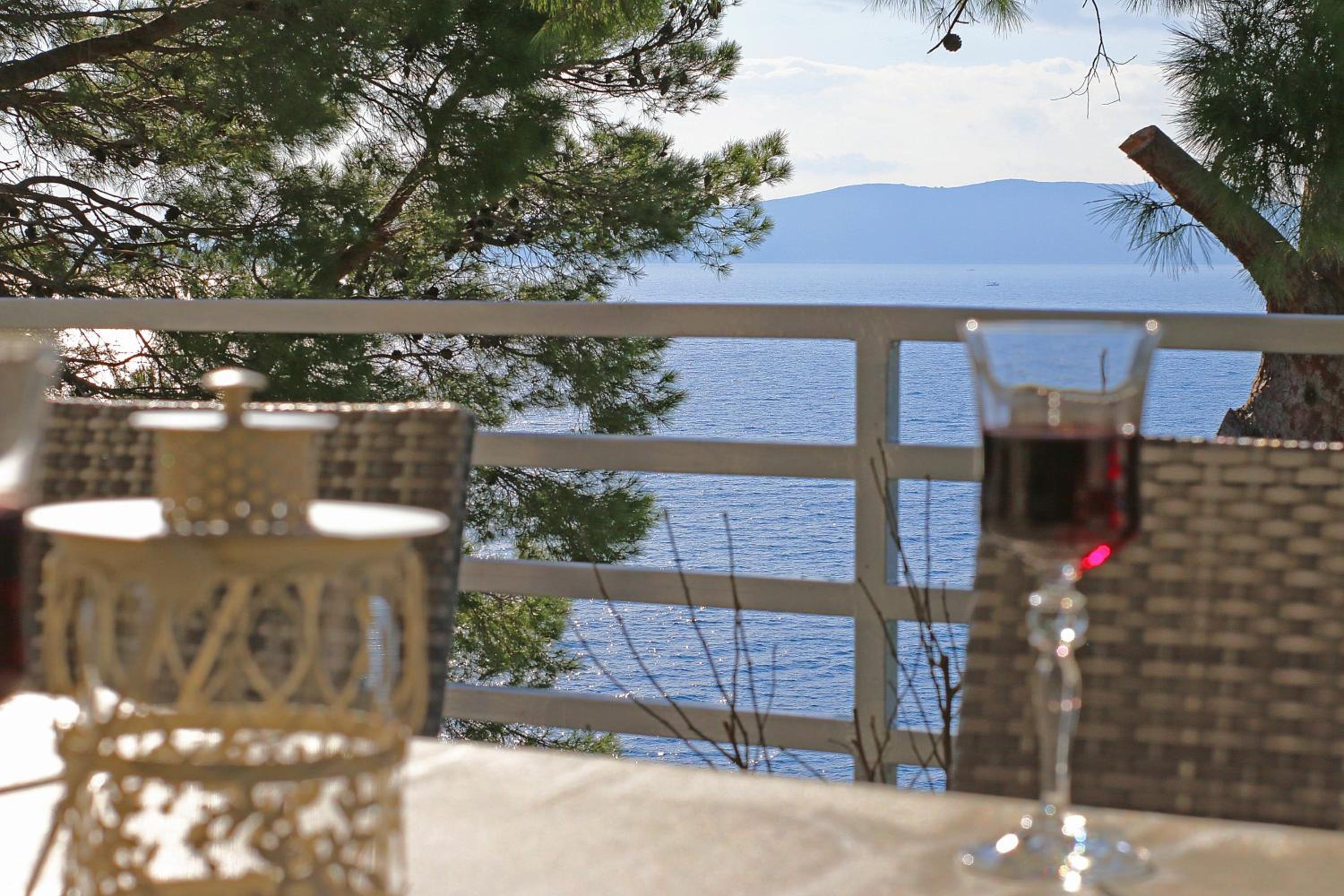 Brela Beach house view 2