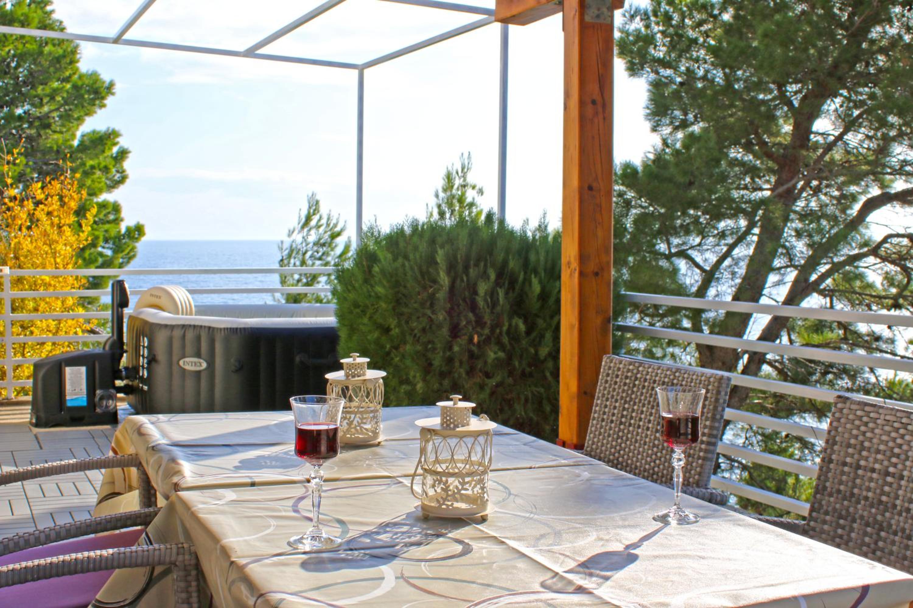 Brela Beach house view 3