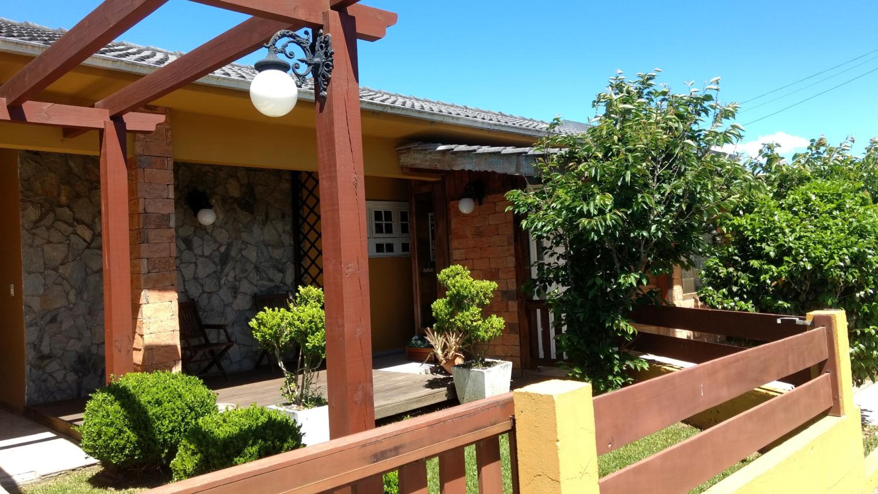 outdoor BBQ area