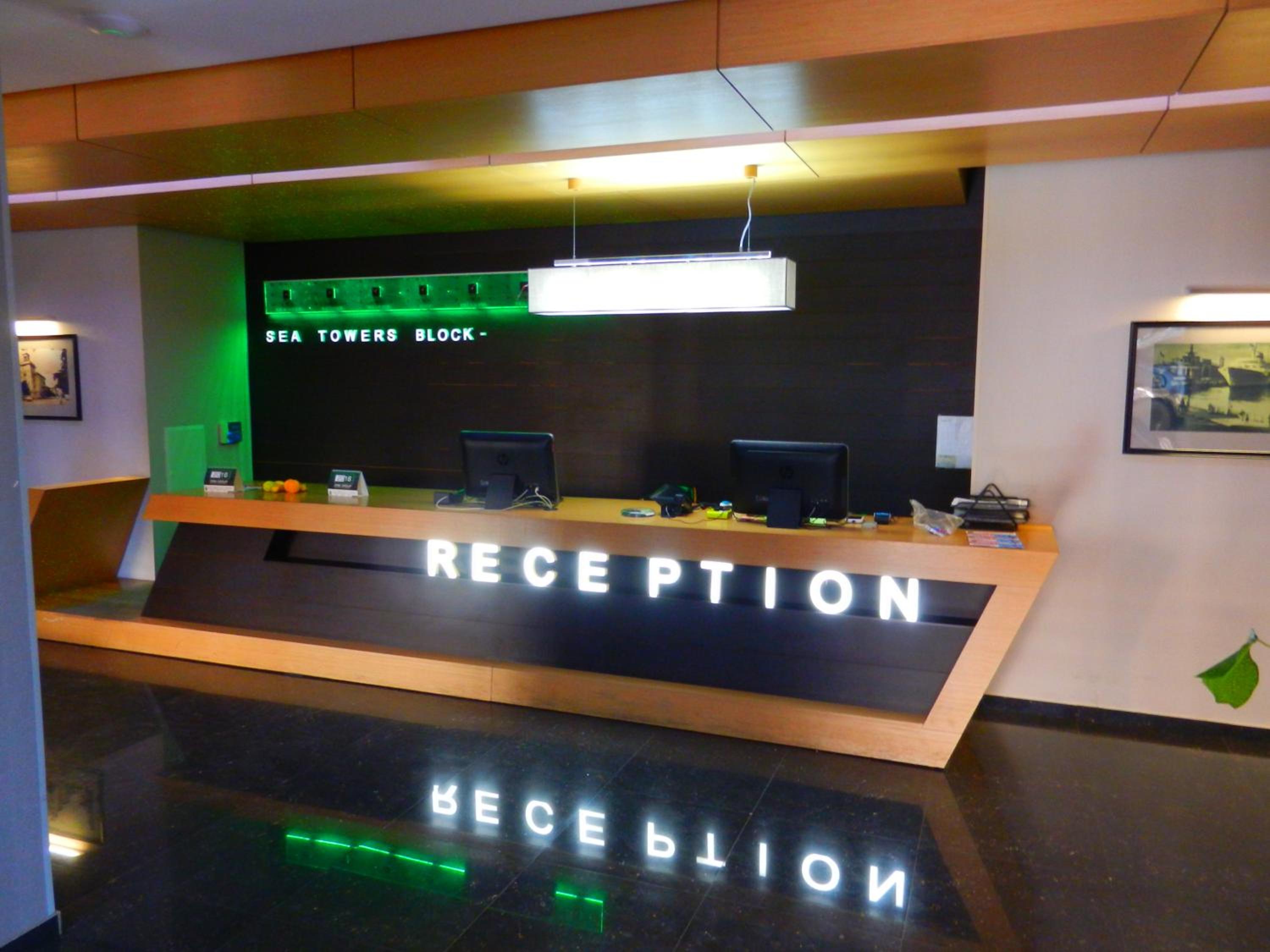 hotel reception