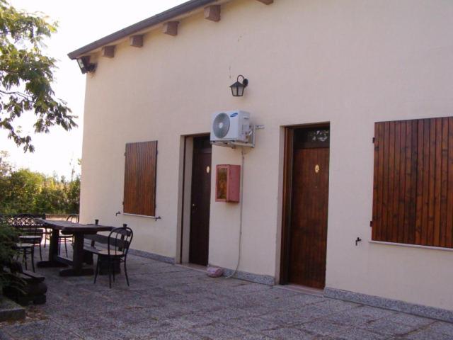 outdoor BBQ area