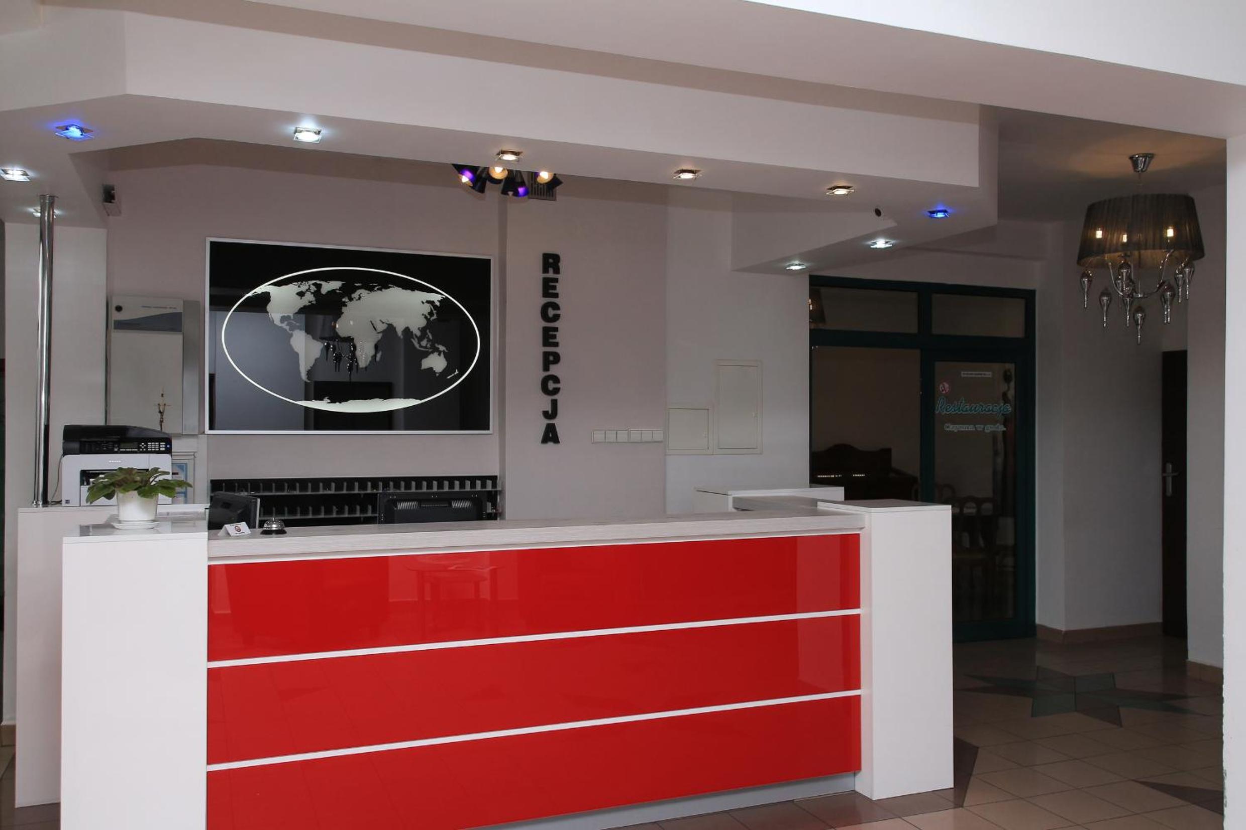 hotel reception