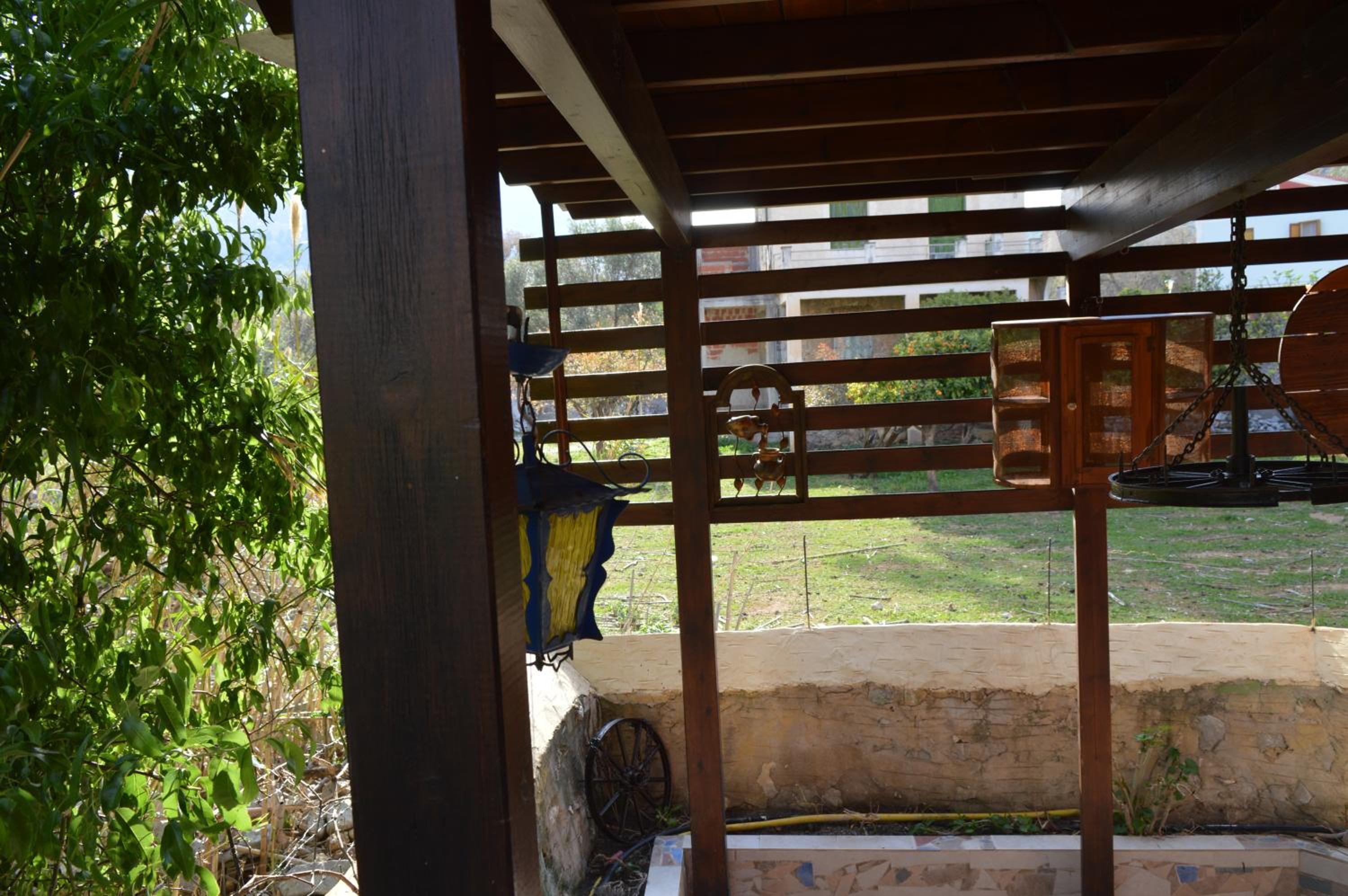 outdoor BBQ area