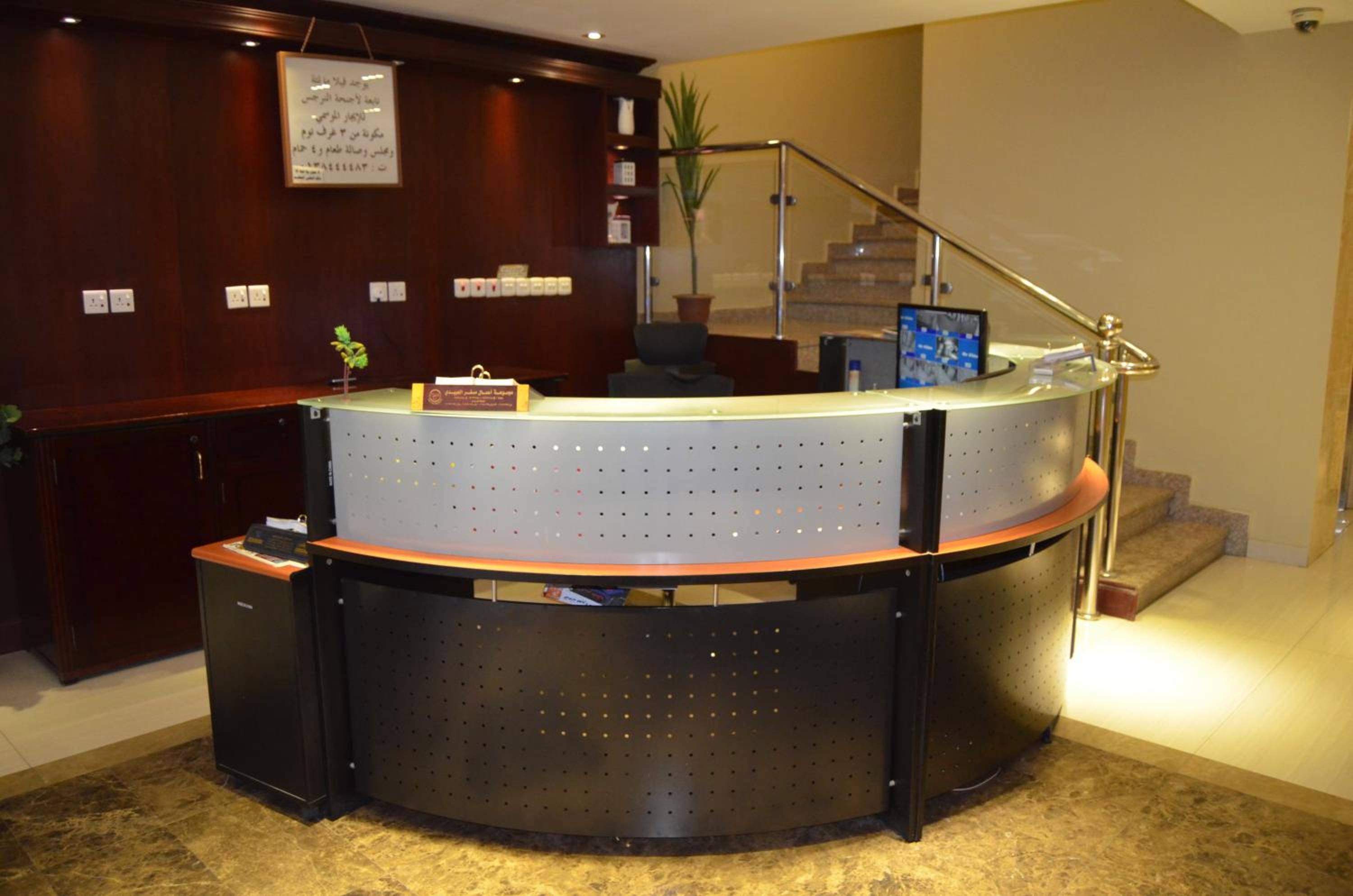 hotel reception