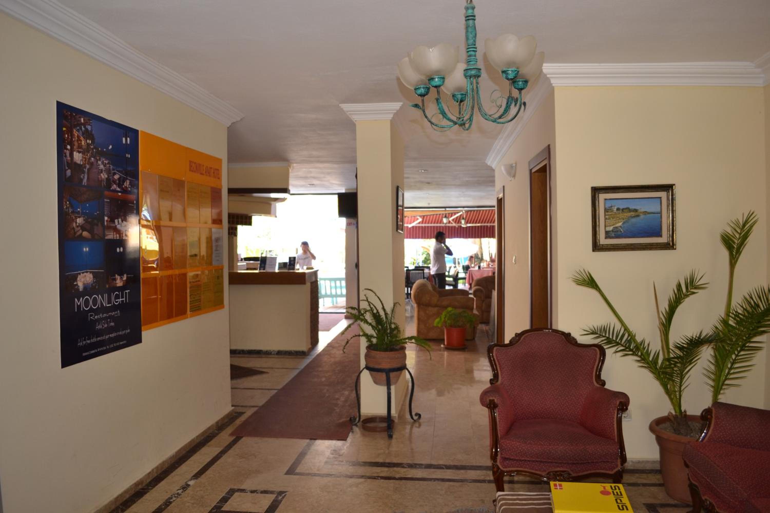 hotel reception