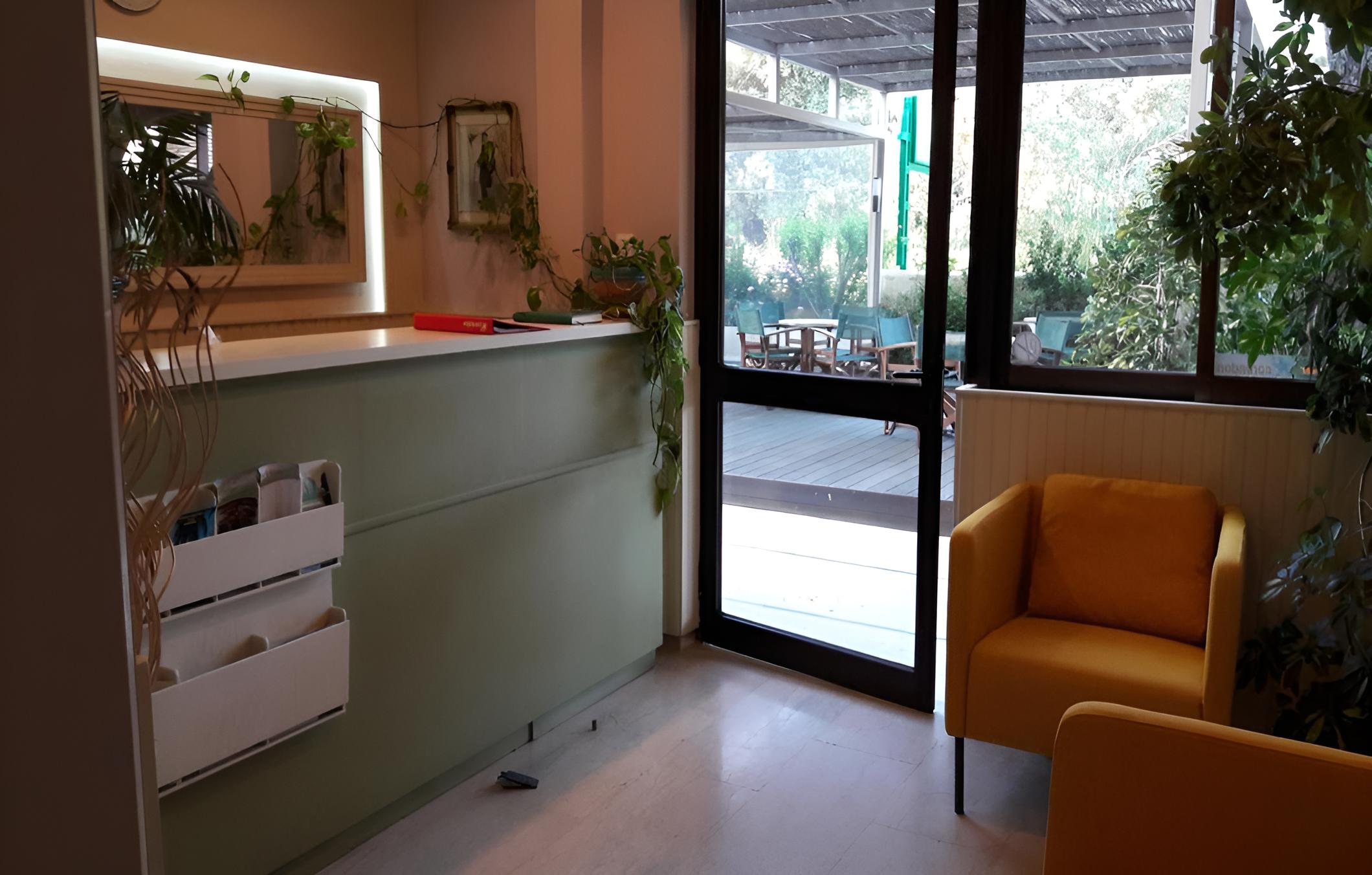 hotel reception