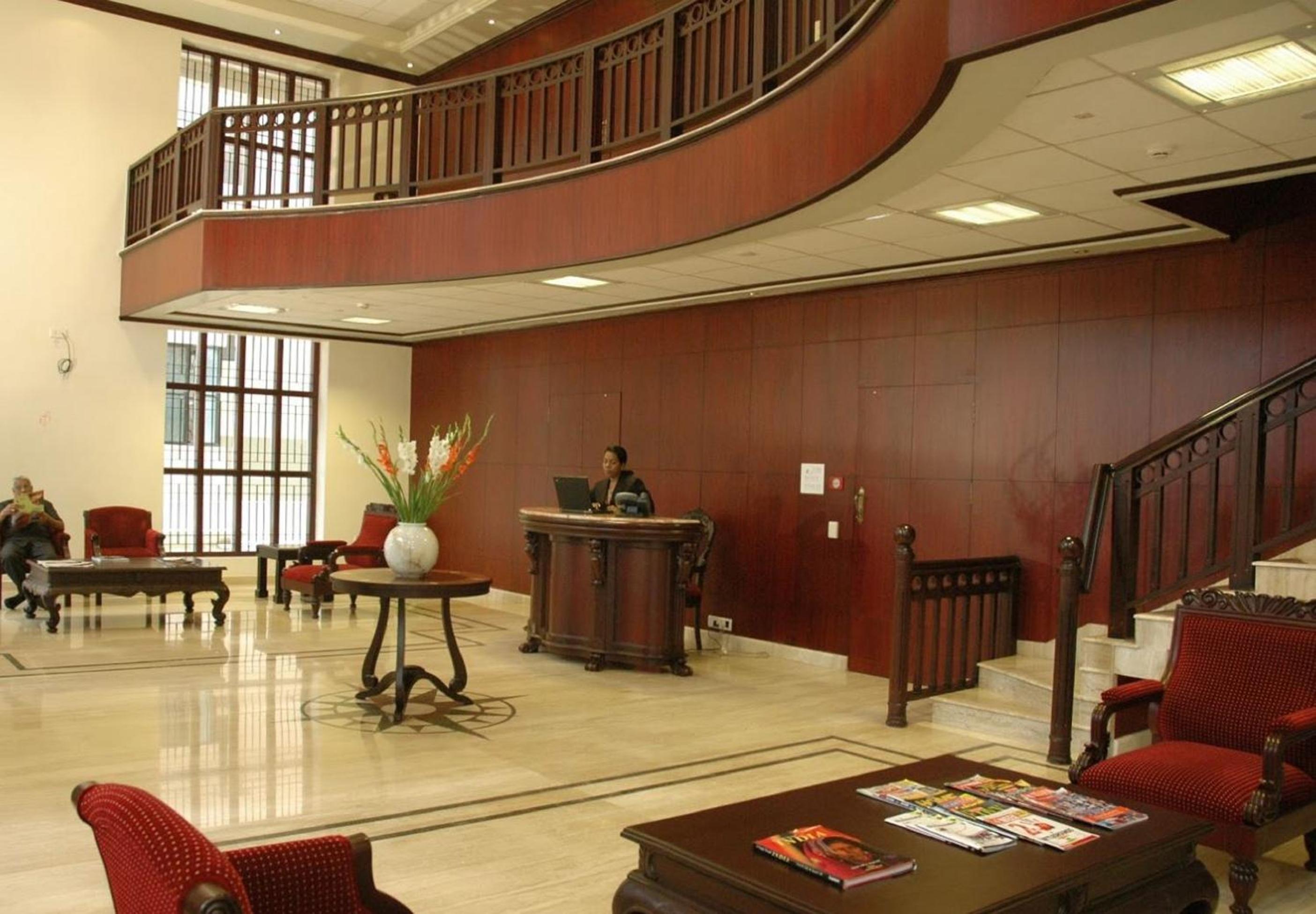 hotel reception