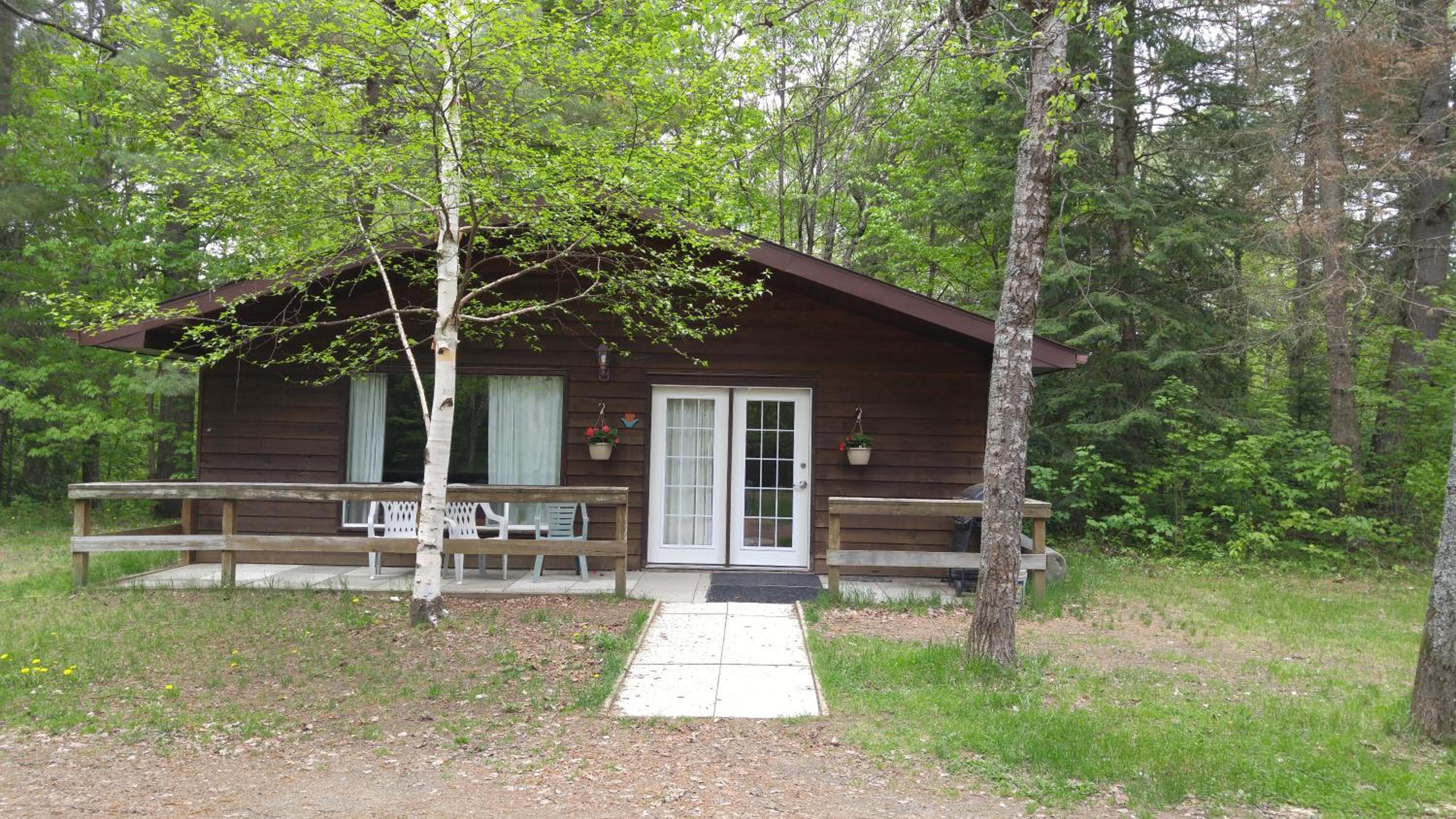 outdoor BBQ area