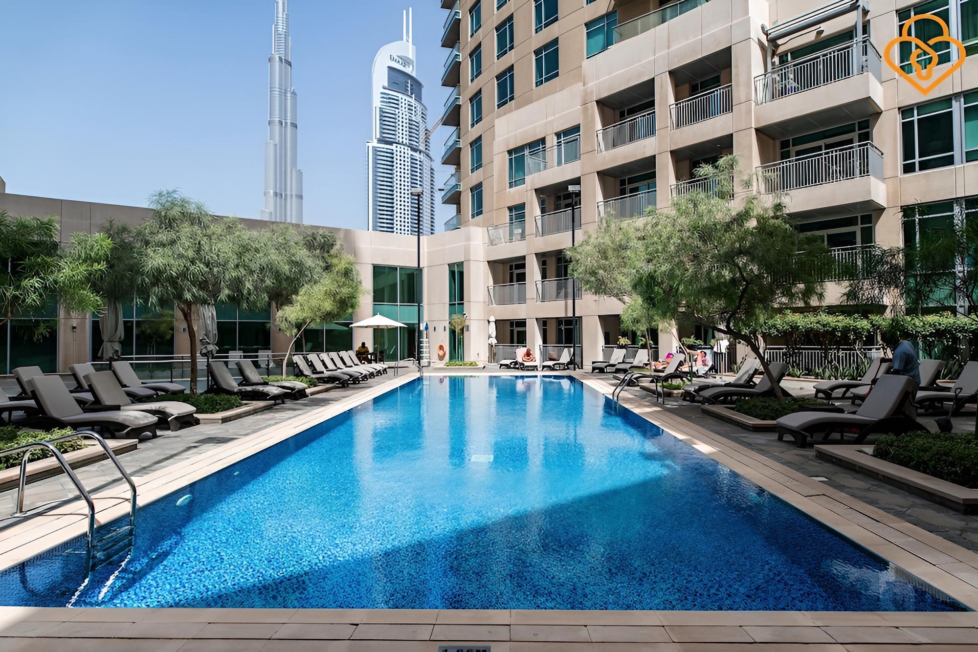 Dubai Burj Views 2 A Bed