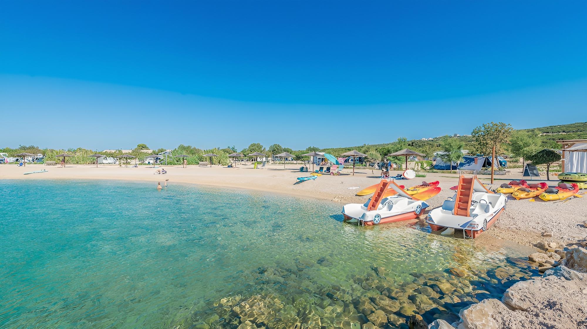 Mediteran kamp Glamping Tents in Camping Phalaris