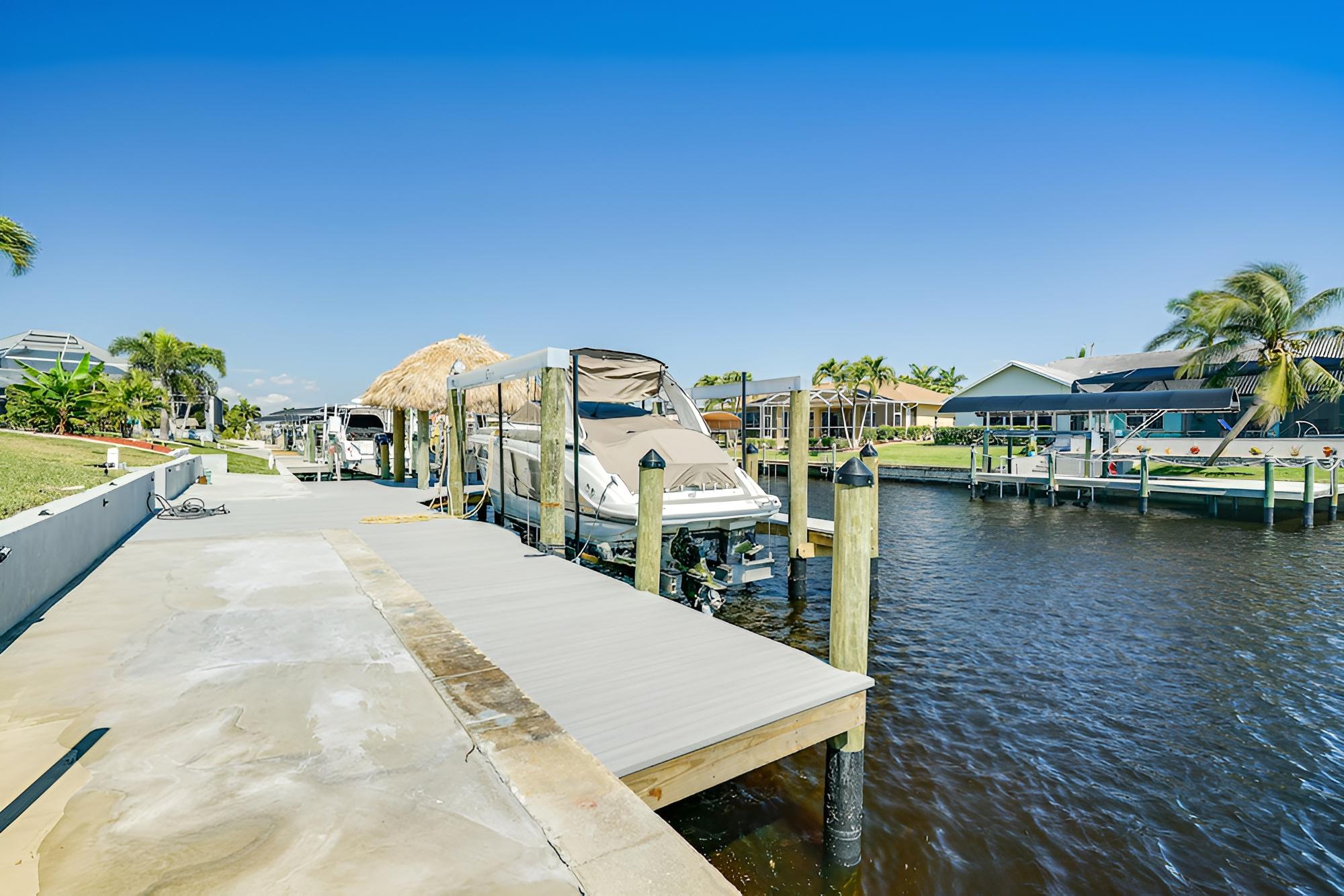 Cape Coral Home w/ Screened Pool + Private Dock!