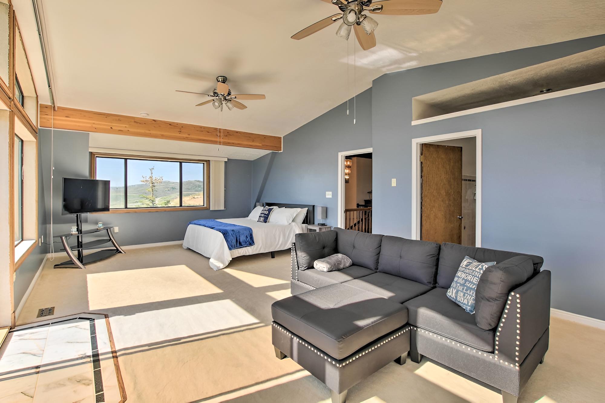 Breathtaking Bear Lake Escape w/ Game Room & View!