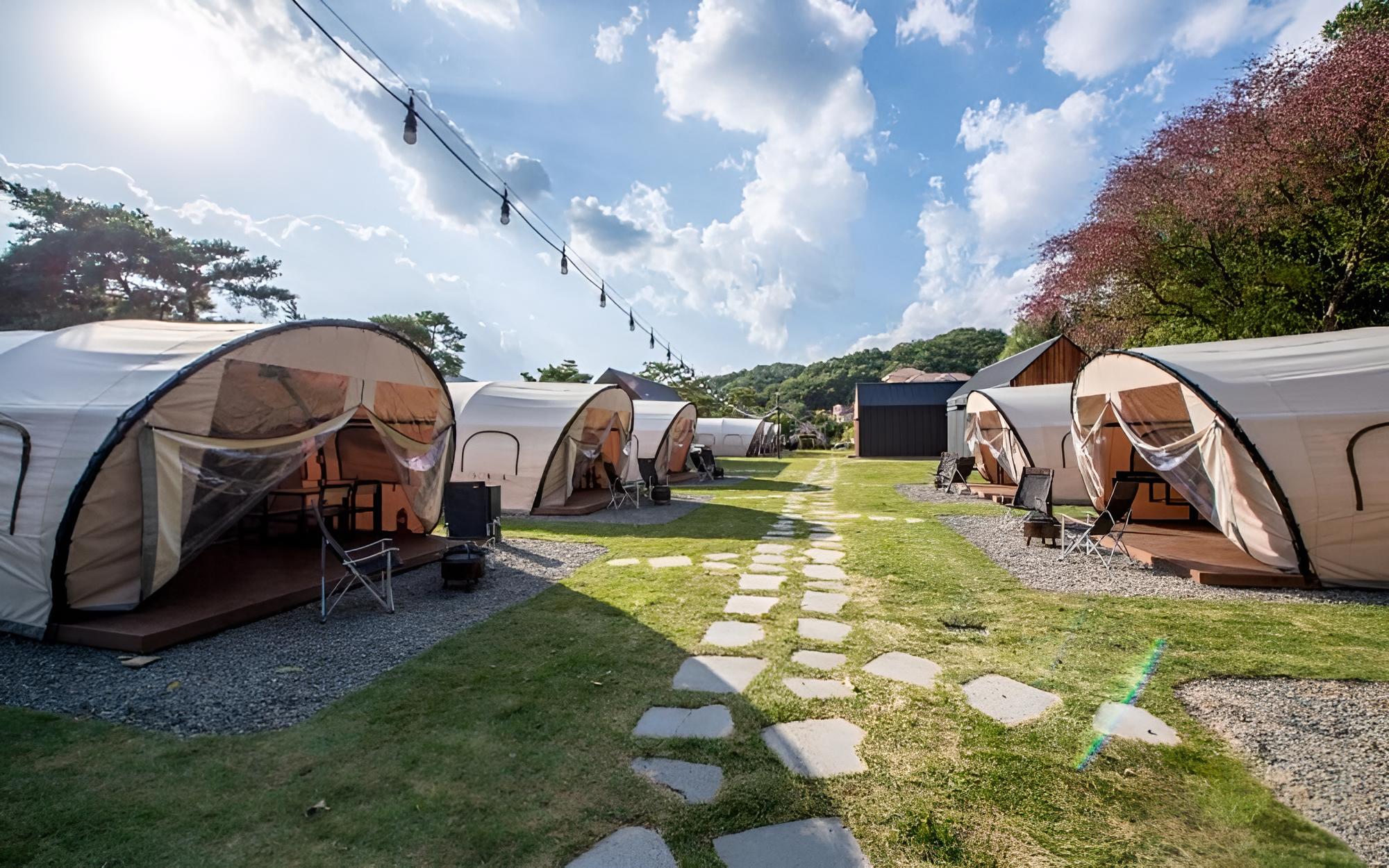Pocheon Pureunsan Fairway Glamping
