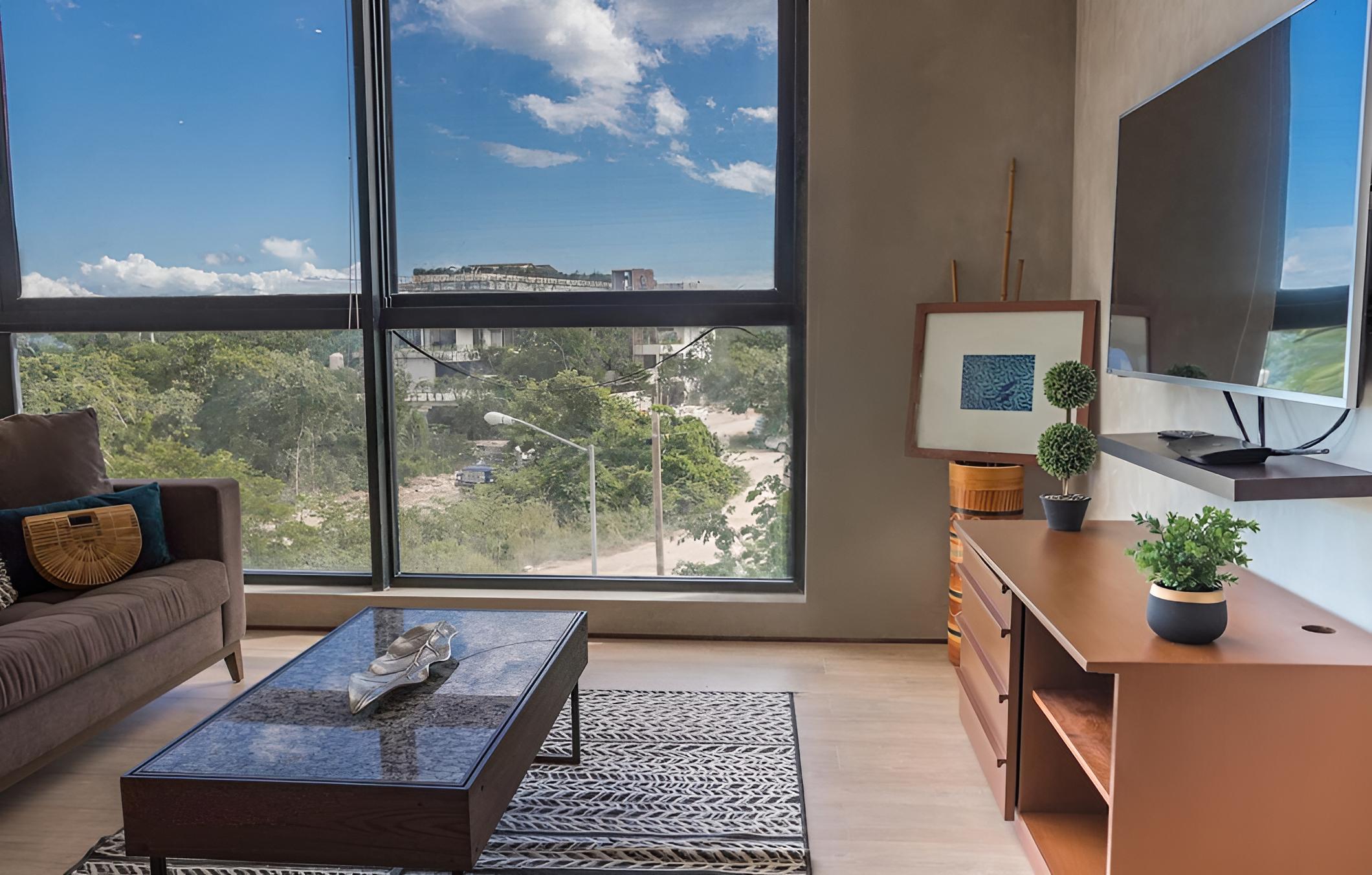 Trendy Tulum Escape Condo Breathtaking View From Rooftop Terrace Infinity Pool Great Decor view 4