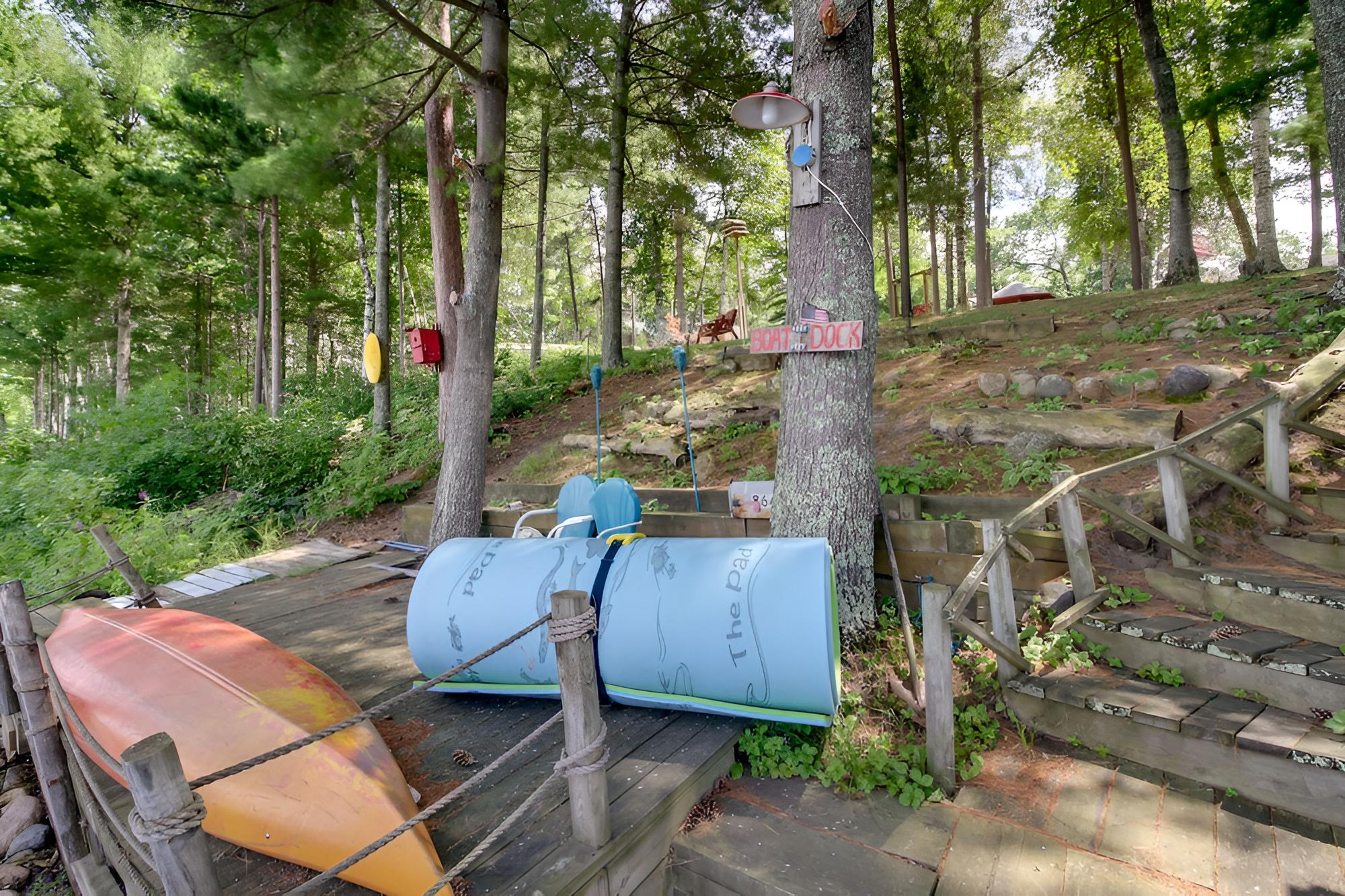 Lakefront Backus Cabin With Gazebo & Gas Grill!