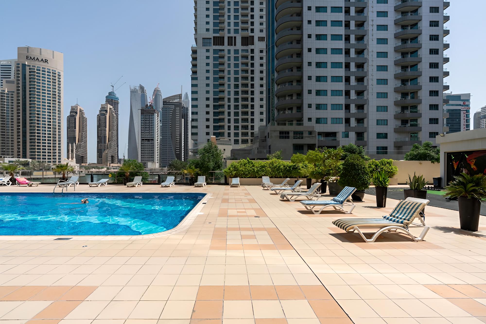 Marvelous Studio Dubai Marina View