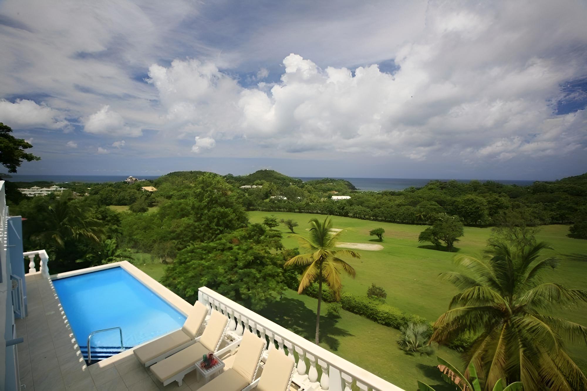 Blue Moon - A Caribbean Paradise On Cap Estate's Golf Course With Private Pool And Seaview 2 Bedroom Villa by RedAwning