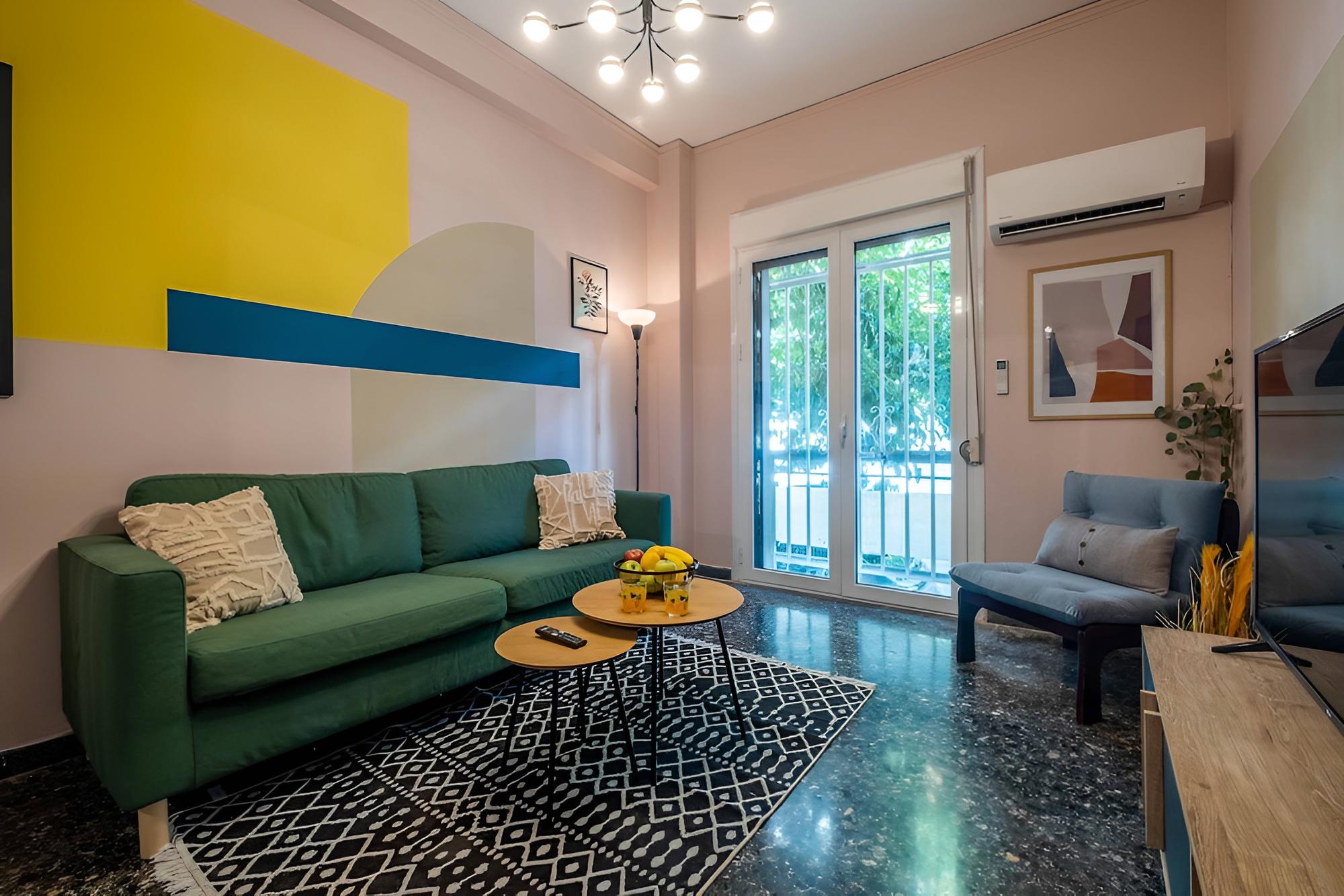 Unique mid-century apt Athens by GHH