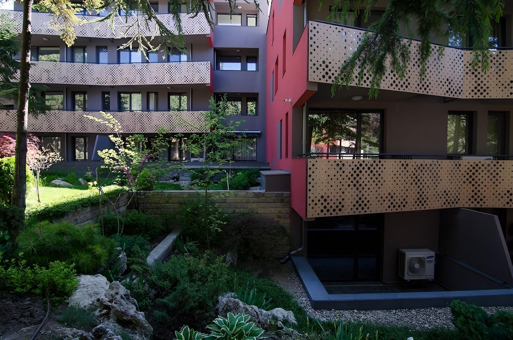 Green space in the city-Akvarel 3