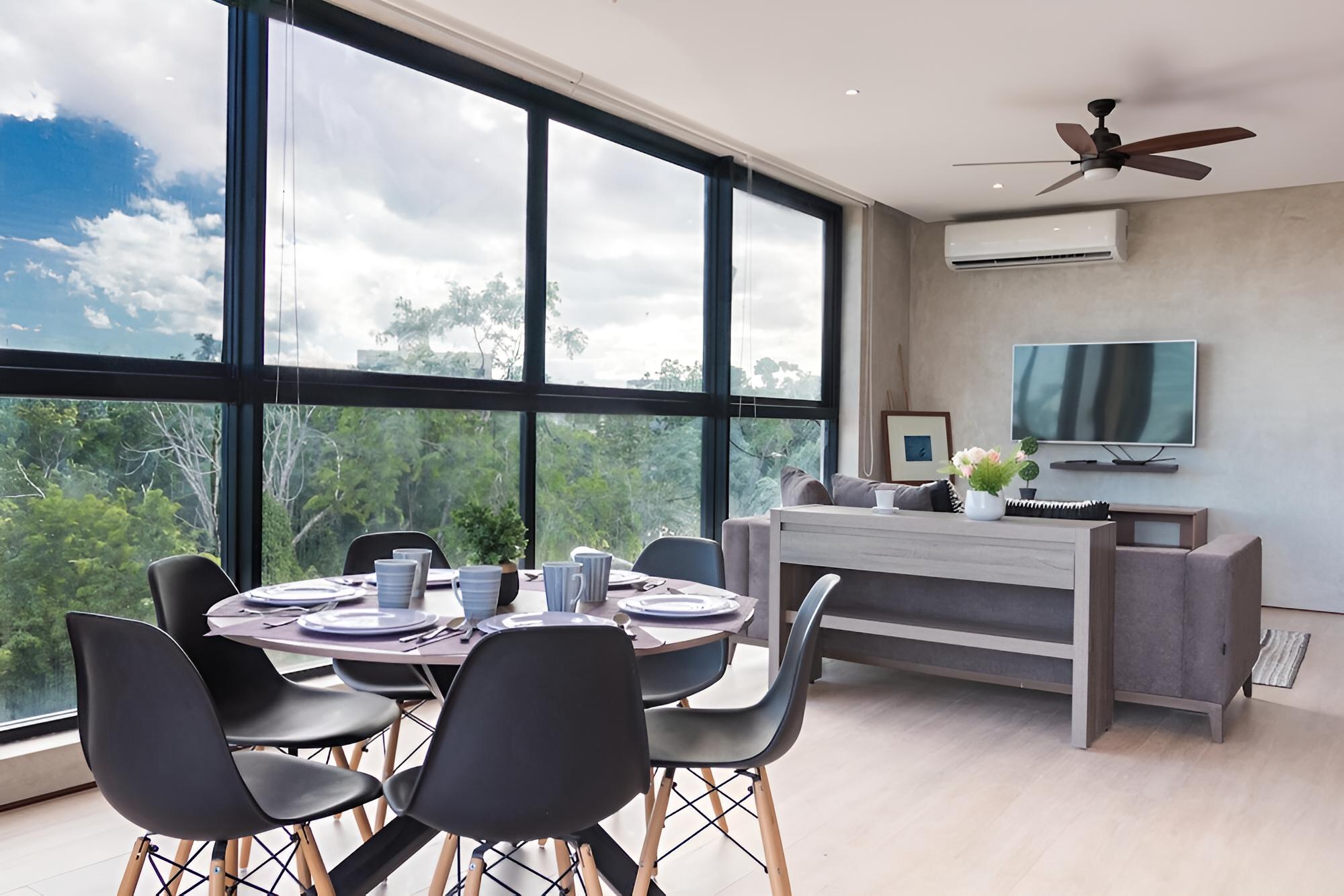 Trendy Tulum Escape Condo Breathtaking View From Rooftop Terrace Infinity Pool Great Decor view 3
